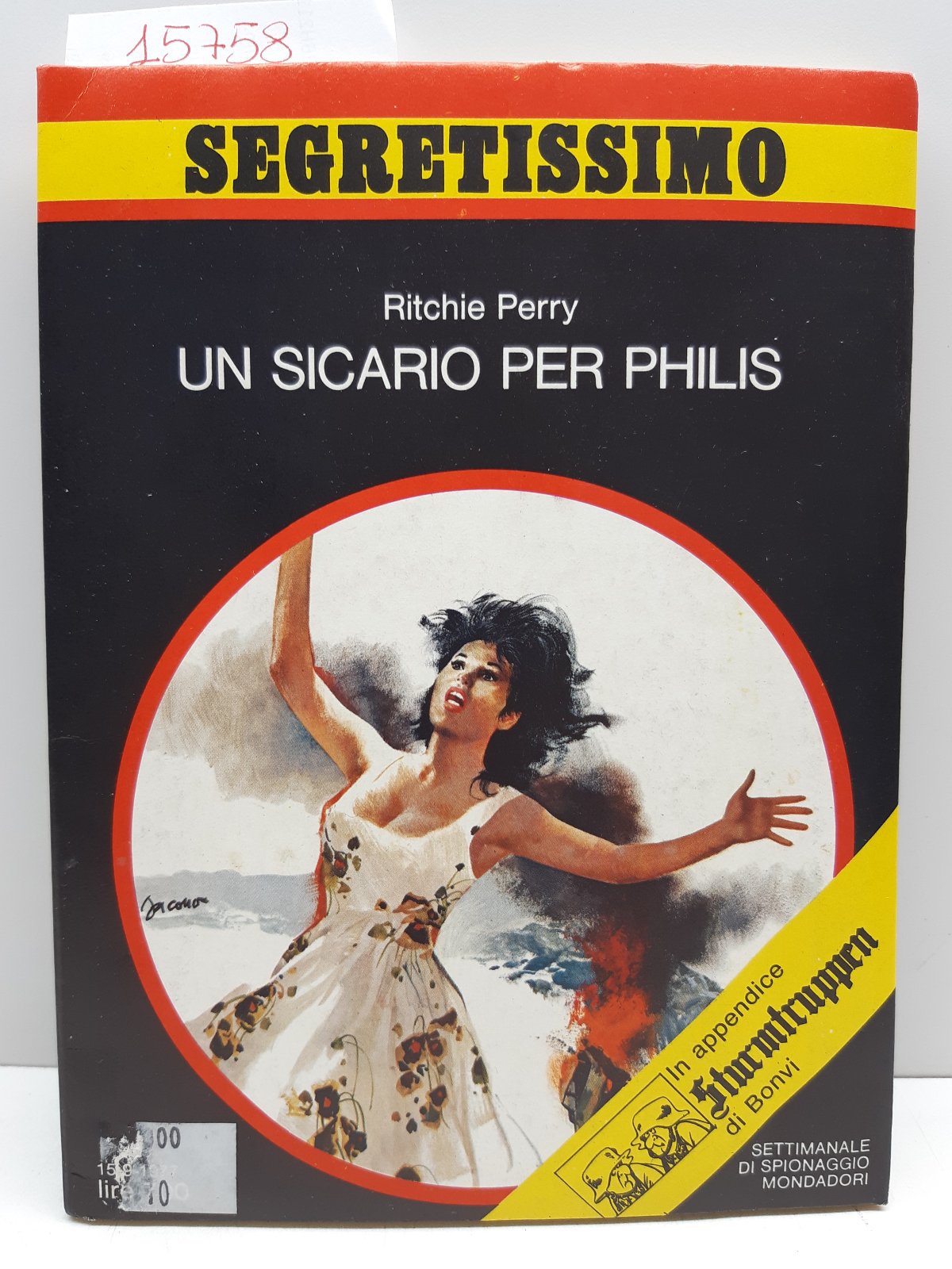 Segretissimo Ritchie Perry Un sicario per Philips Mondadori 1977