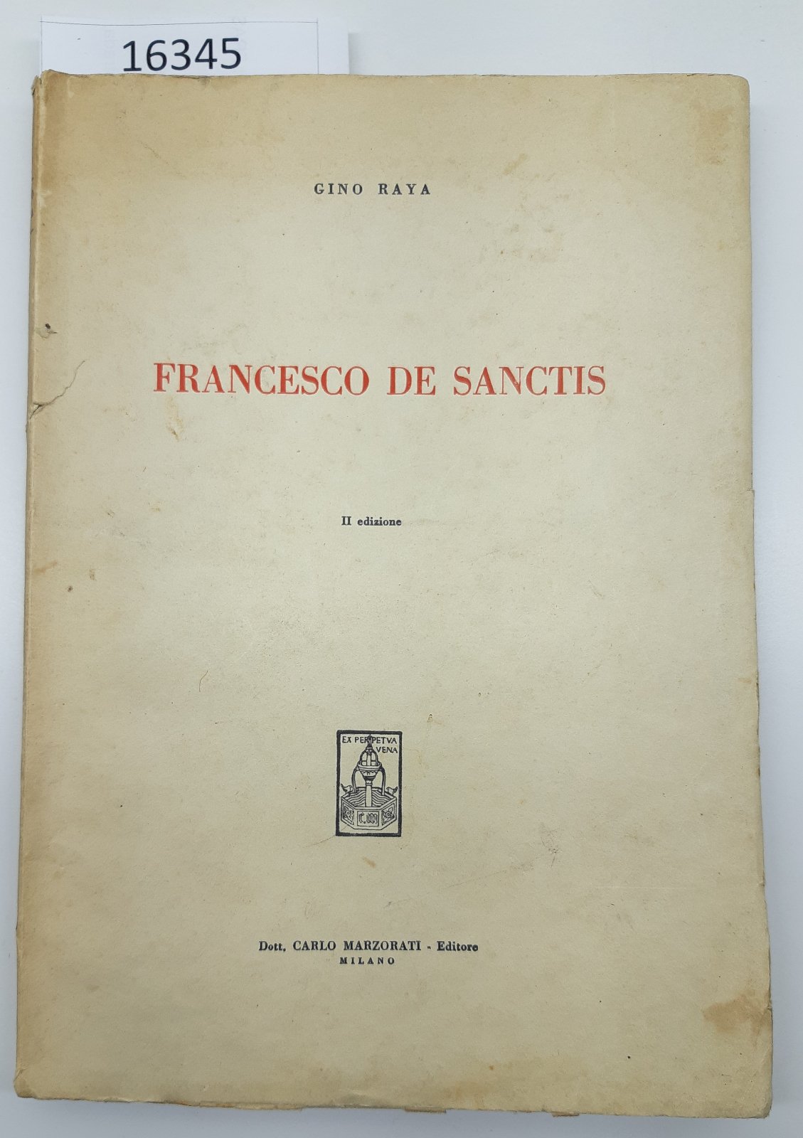 Gino Raya Francesco De Santis Marzorati Milano 1952