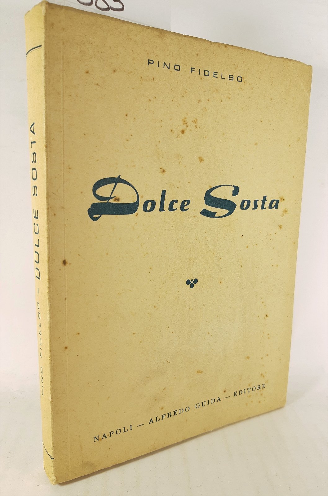 Pino Fidelbo Dolce sosta Alfredo Guida 1958 autografato