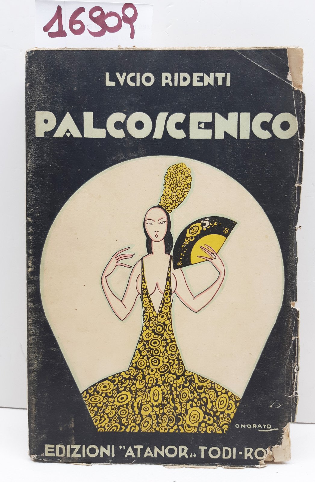 Lucio Ridenti Palcoscenico Atanor Todi 1923 c.a