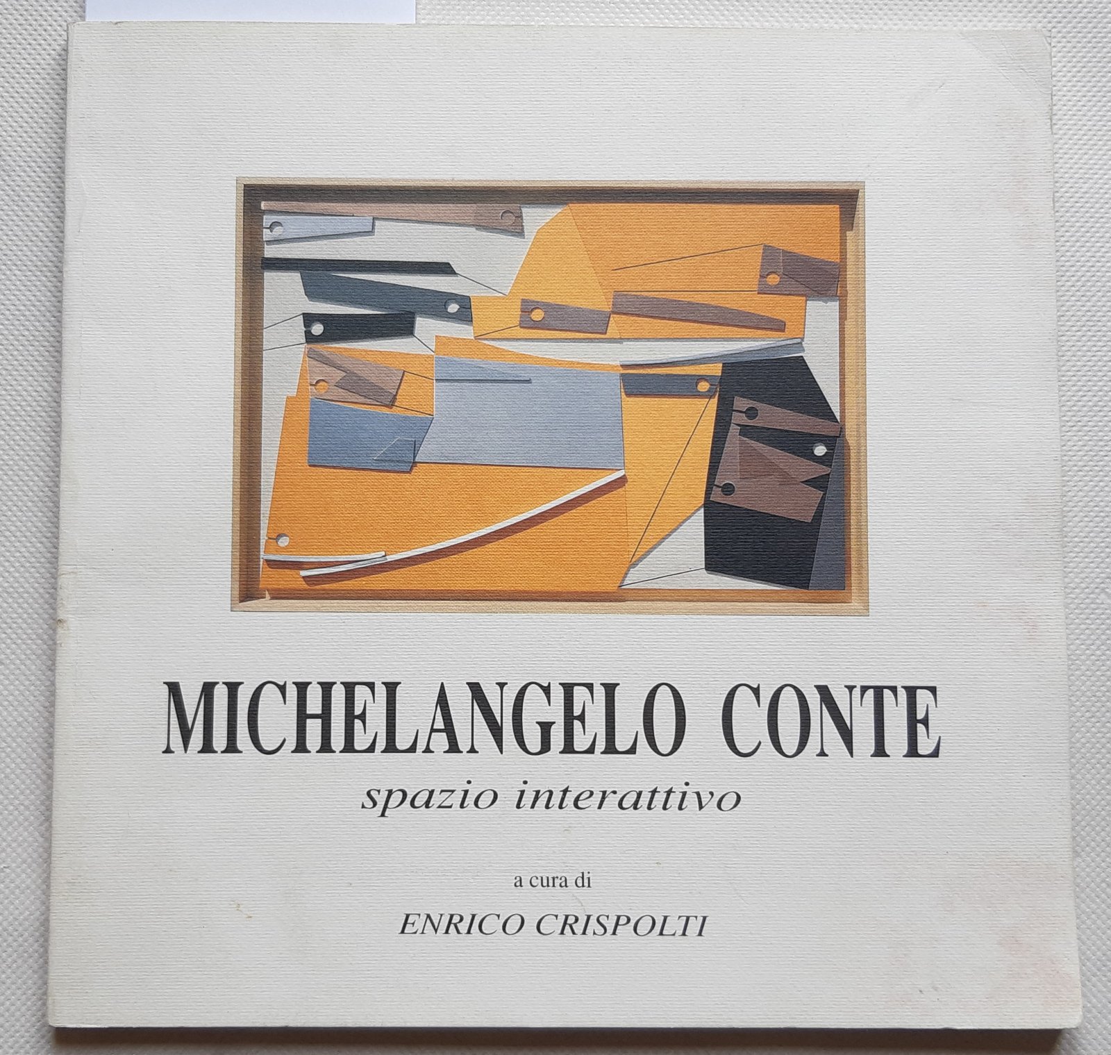 Enrico Crispolti Michelangelo Conte Spazio interattivo Civitanova Marche 1992
