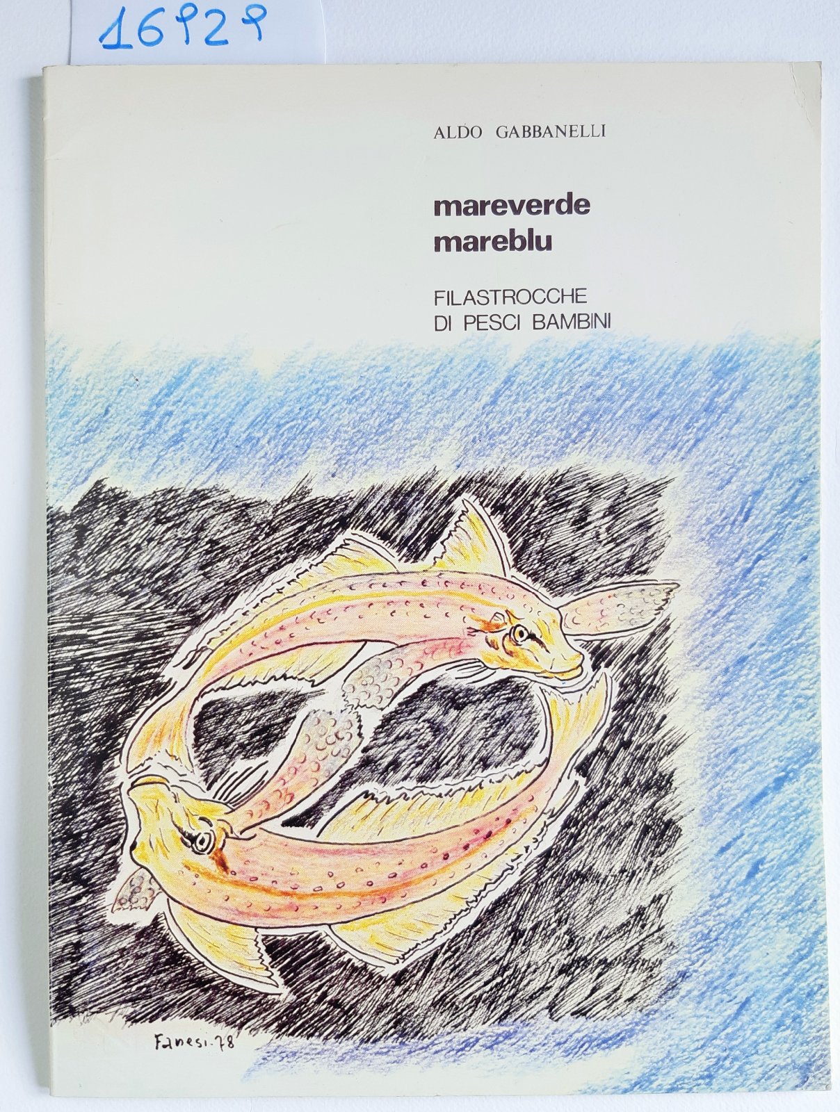 Aldo Gabbanelli Mare Verde Mare Blu filastrocche di pesci bambini …