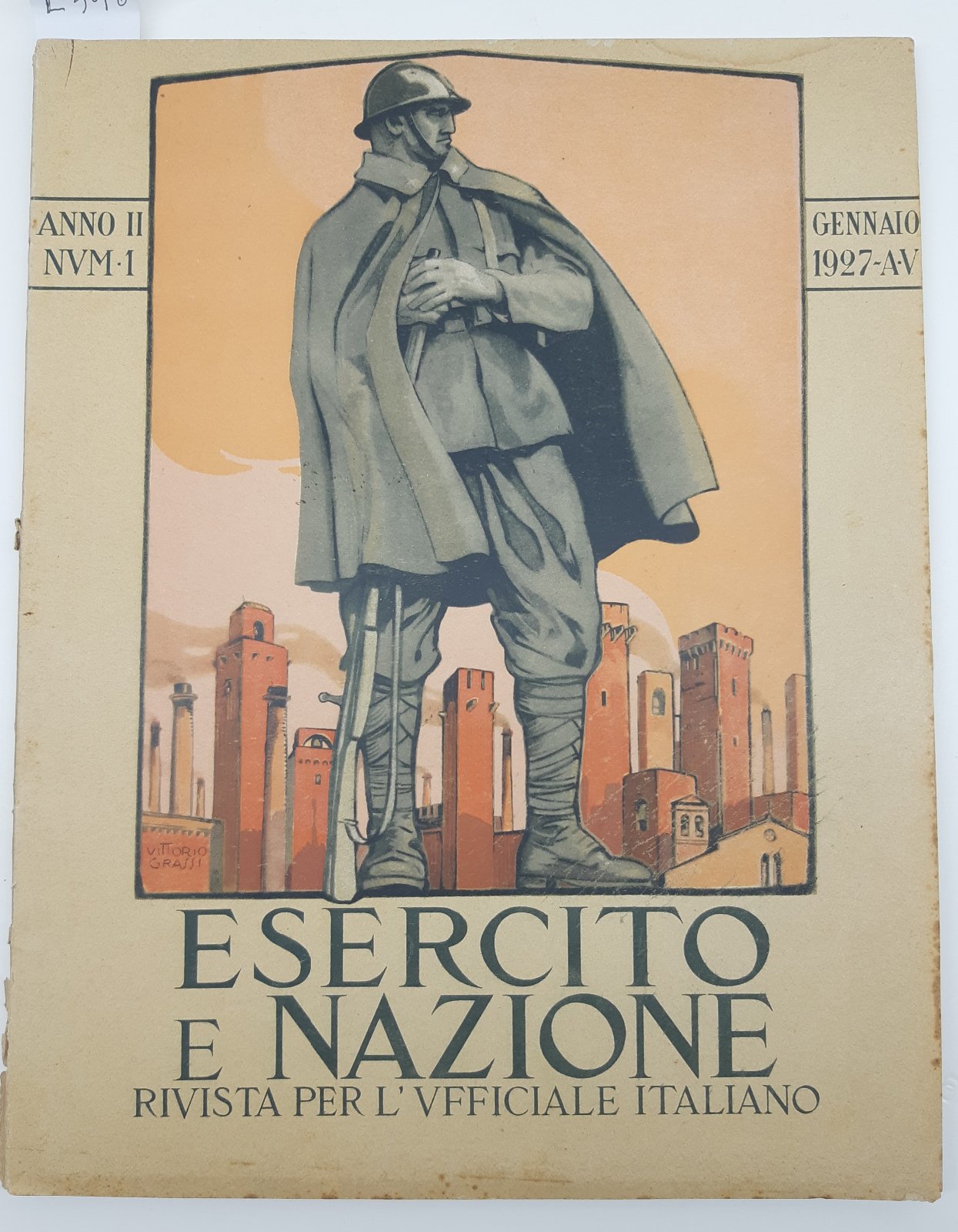 Esercito e Nazione anno II numero 1 gennaio 1927