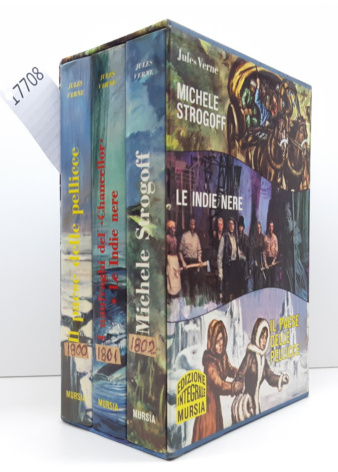 Cofanetto Jules Verne Michele Strogoff I naufraghi del Counselor Il …