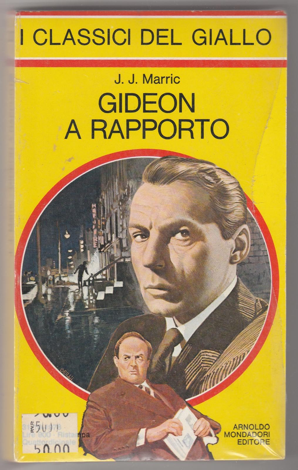 I Classici Del Giallo Gideon A Rapporto Mondadori Numero 307 …