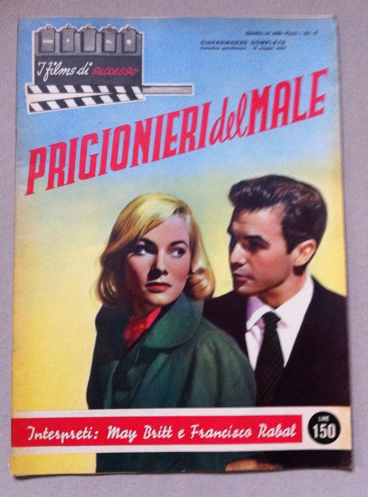 I Film Di Successo-Prigionieri Del Male Con May Britt, F. …