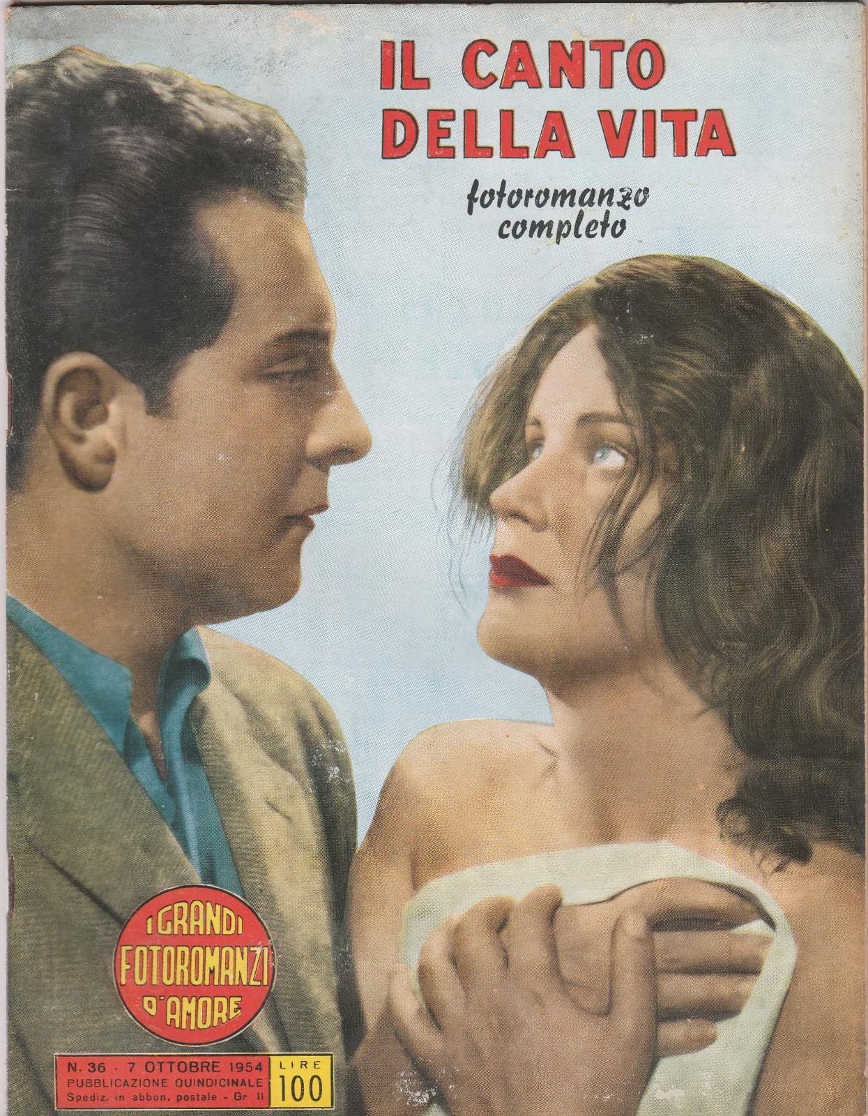 I Grandi Fotoromanzi D'amore Il Canto Della Vita A. Valli …