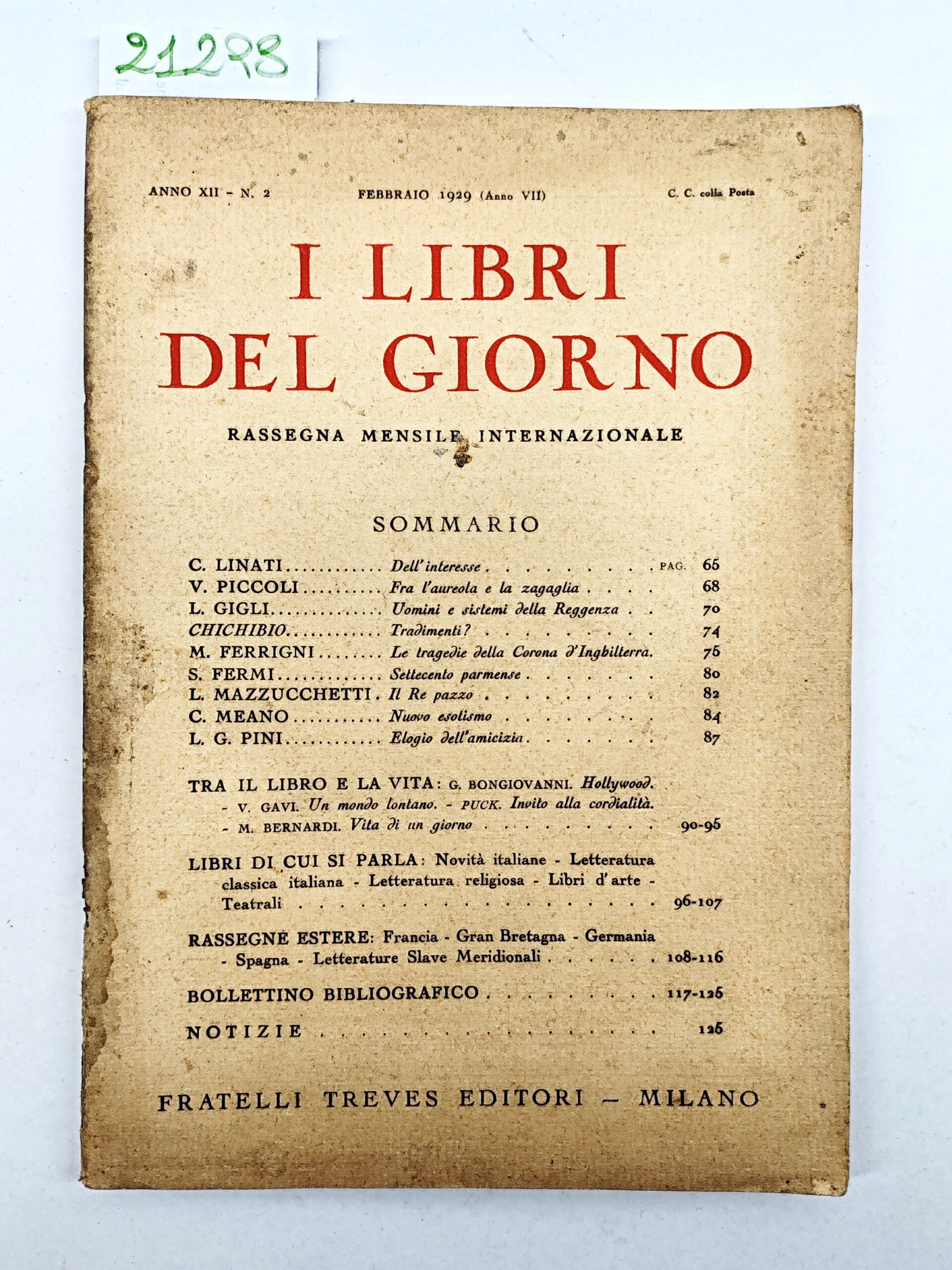 I libri del giorno rassegnano in stile internazionale numero 2 …
