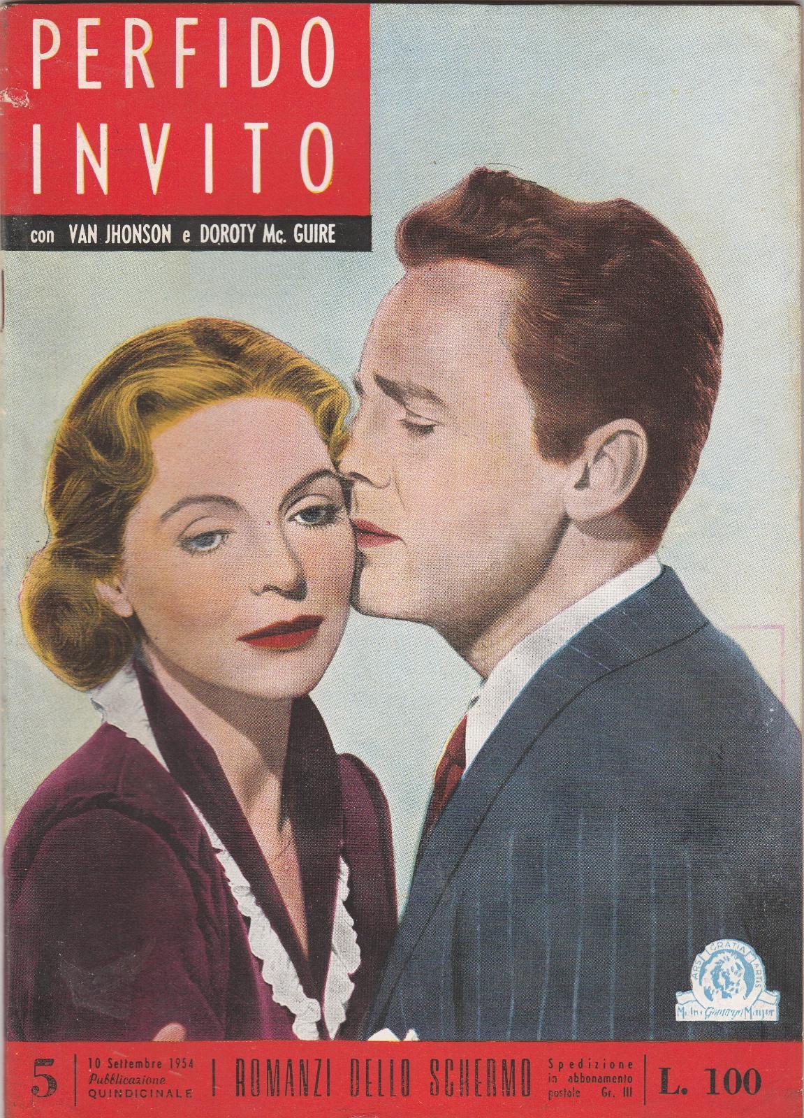 I Romanzi Dello Schermo Perfido Invito Con Van Jhonson, Doroty …