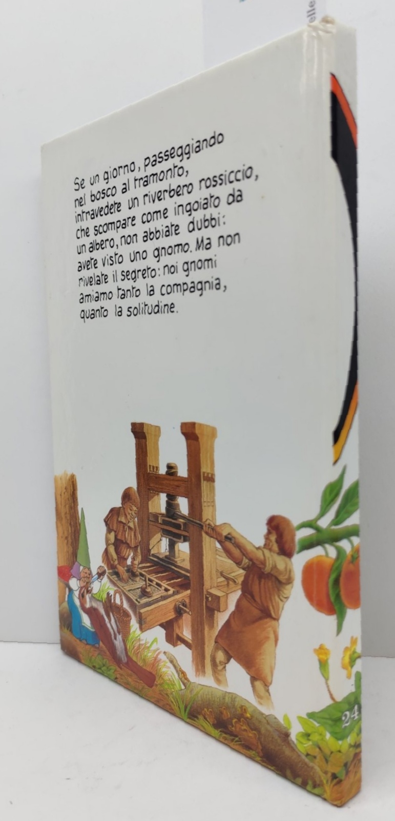 Il libro segreto degli gnomi numero 24 De Agostini 1987