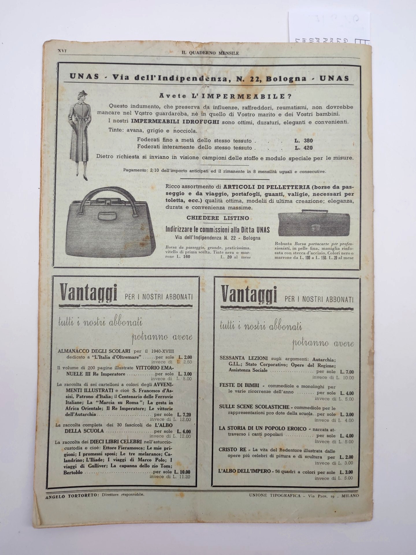 Il quaderno mensile n. 5 1940 guida all'insegnamento e allo …