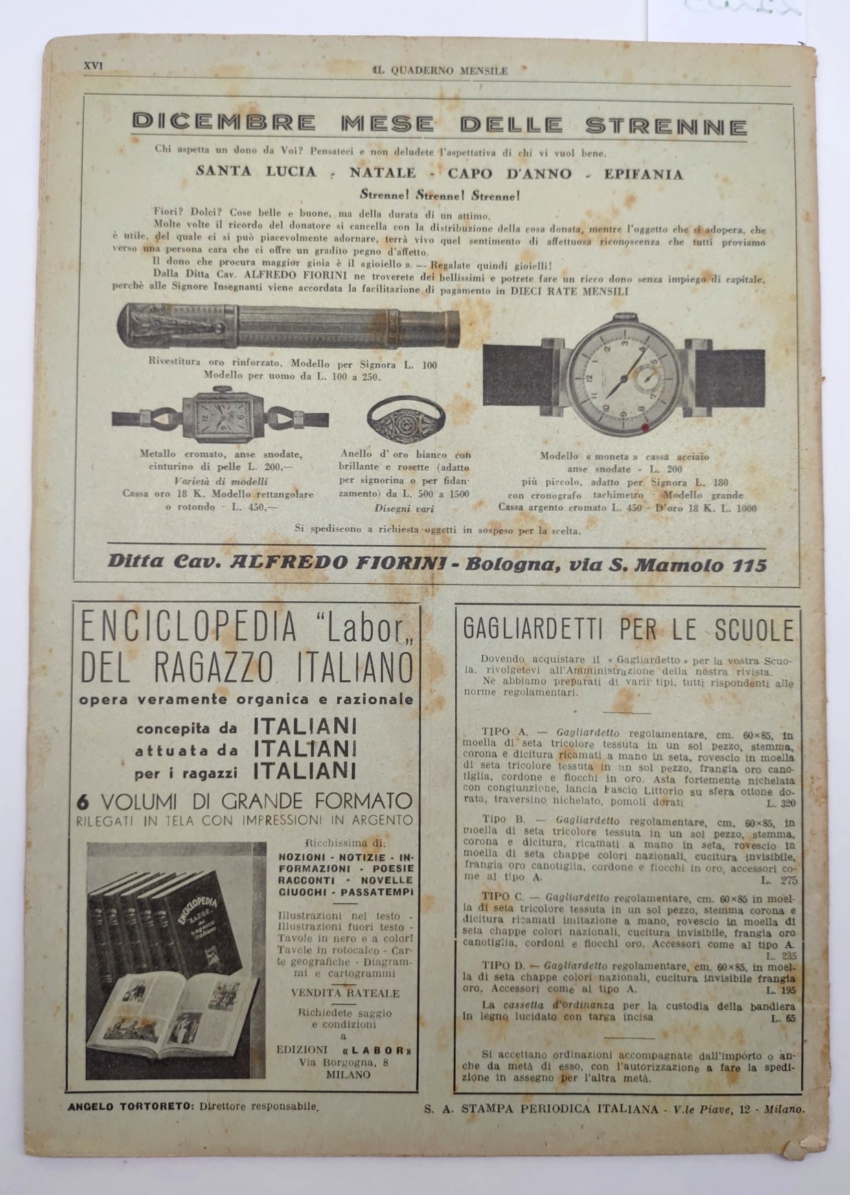 Il quaderno mensile numero 3 1938 guida all'insegnamento e allo …