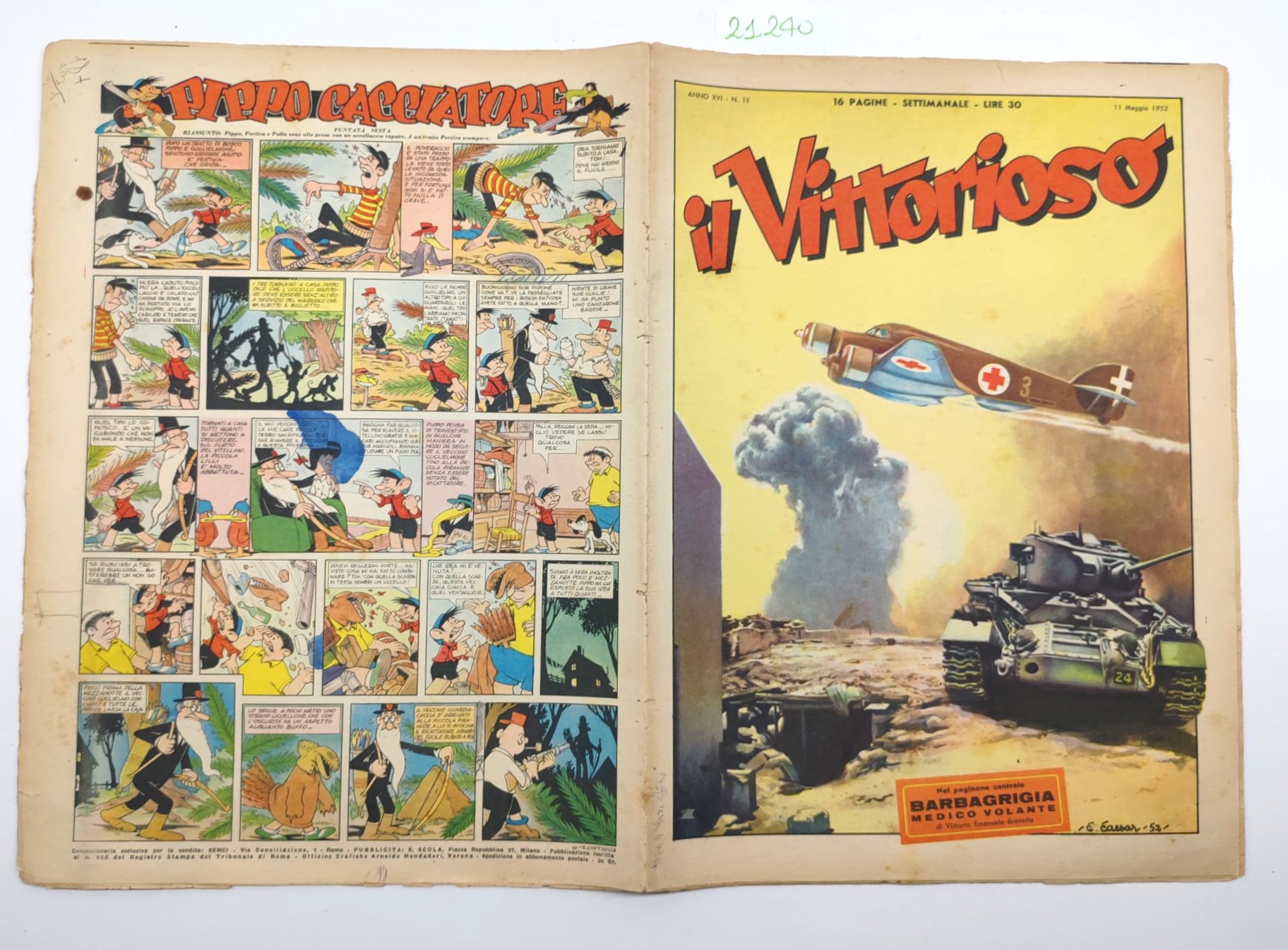 Il vittorioso numero 19 11 maggio 1952