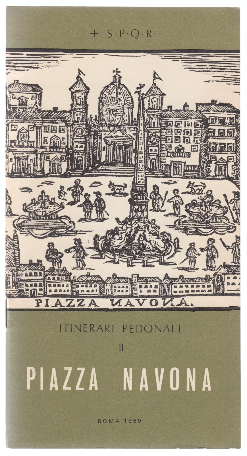 Itinerari Pedonali- Piazza Navona Roma 1969-L3691