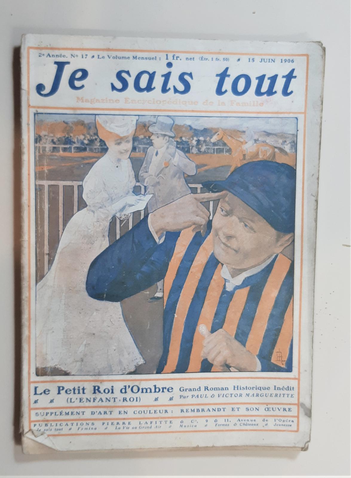 Je sais tout numero 17 1906