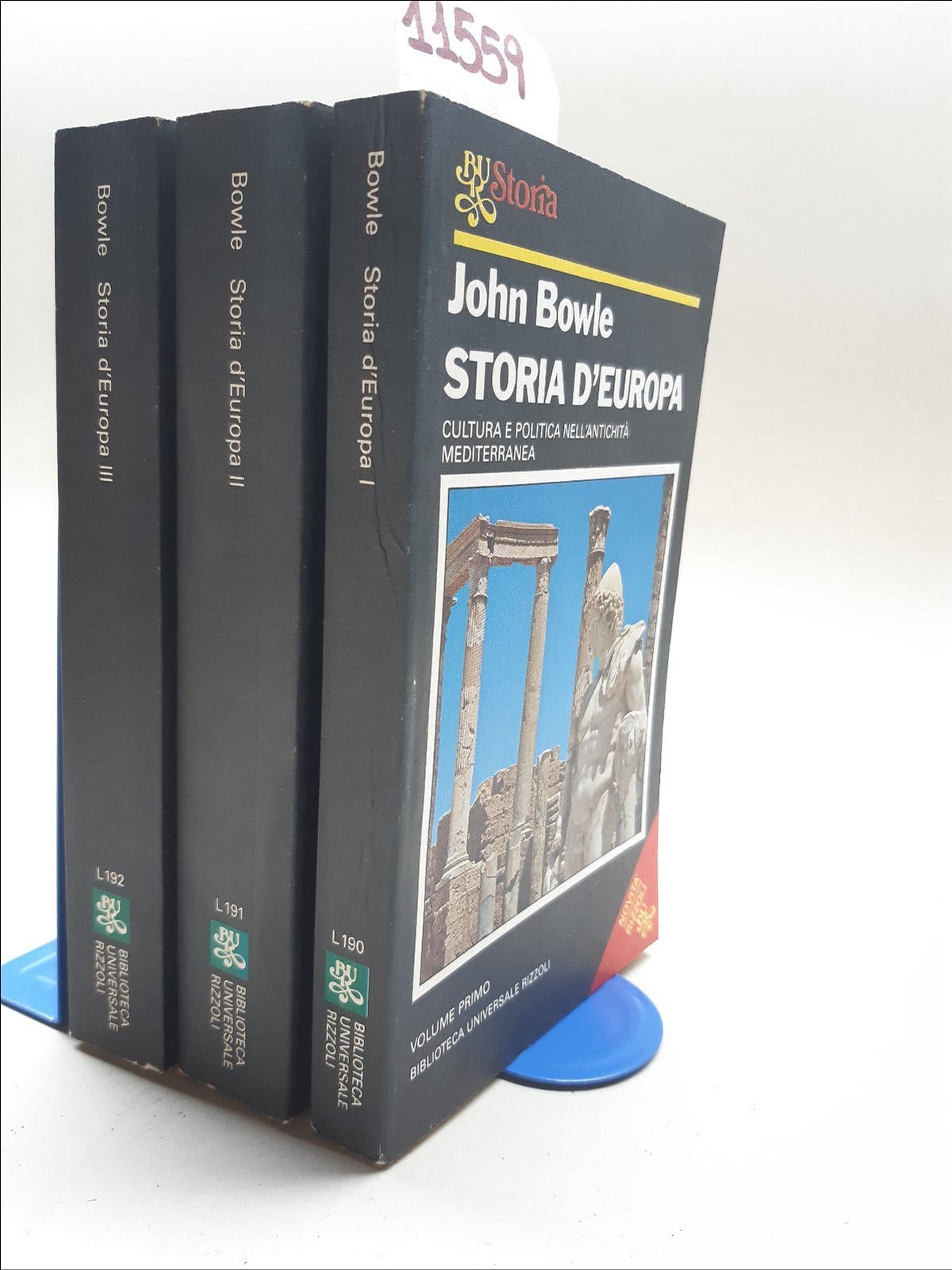 John Bull La storia d'Europa Rizzoli Bur 1982 3 volumi