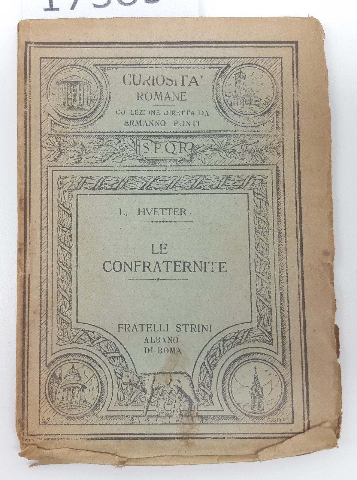 L Huetter Le confraternite Strini 1927
