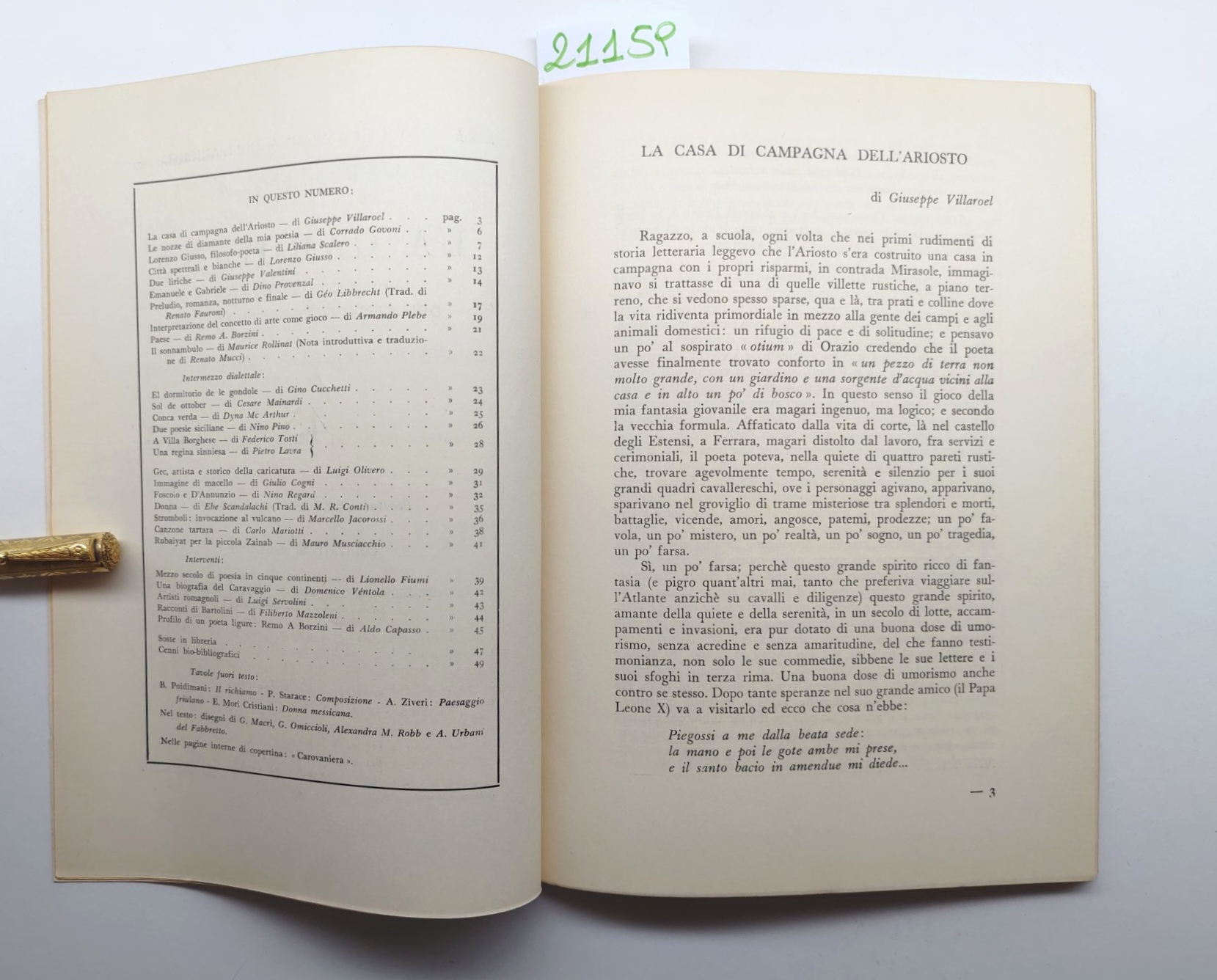 La Carovana antologia del cenacolo degli autori numero 44 novembre- …