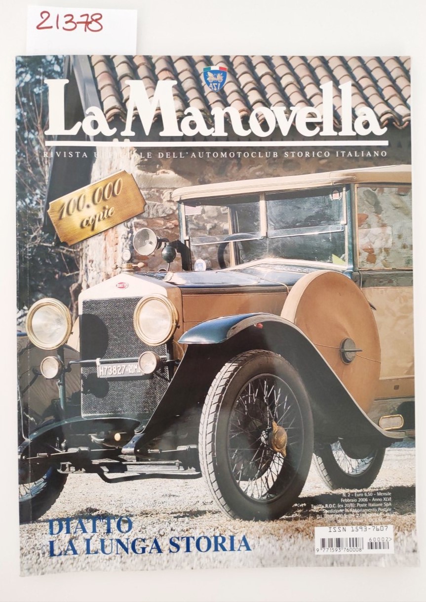 La manovella febbraio 2006 n. 2 rivista ufficiale della automobil …