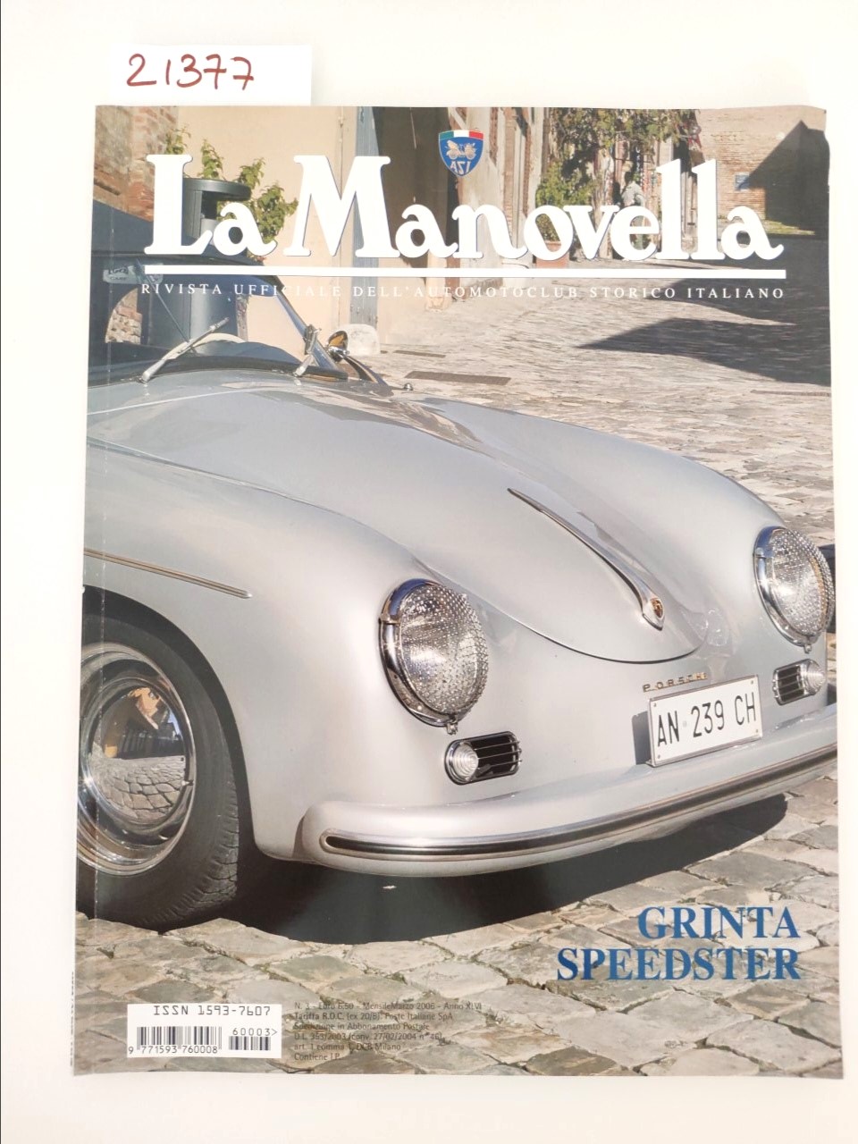 La manovella marzo 2006 n. 3 rivista ufficiale dell'automobil Club …