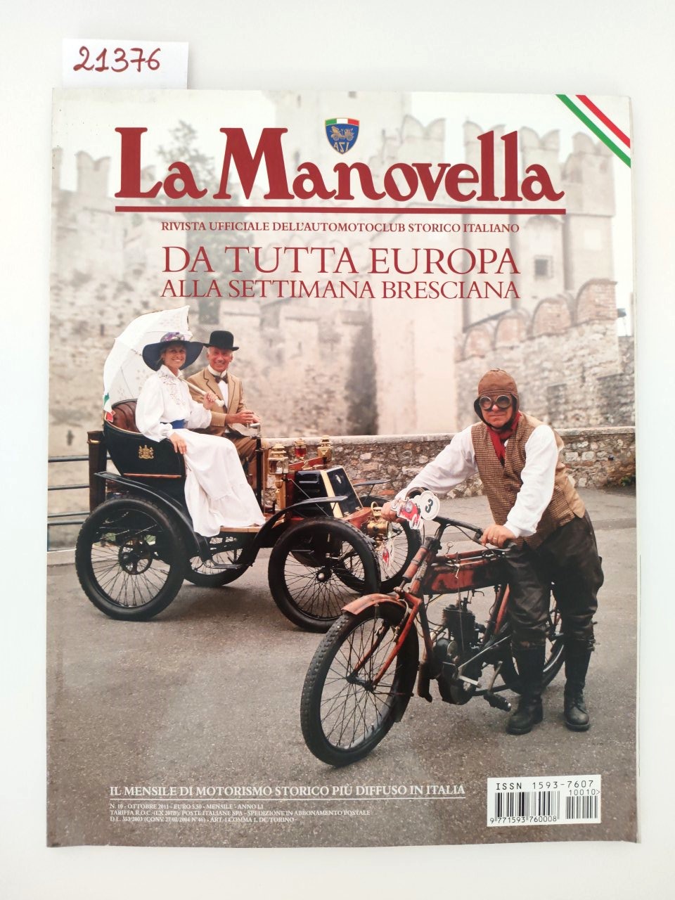 La manovella ottobre 2011 n. 10 rivista ufficiale dell'automobile Club …