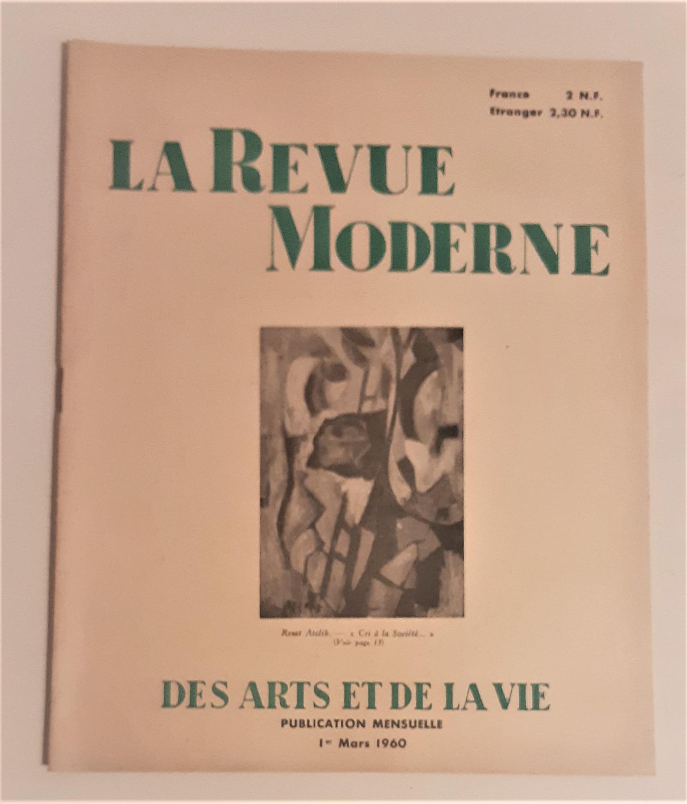 La Revue Moderne marzo 1960