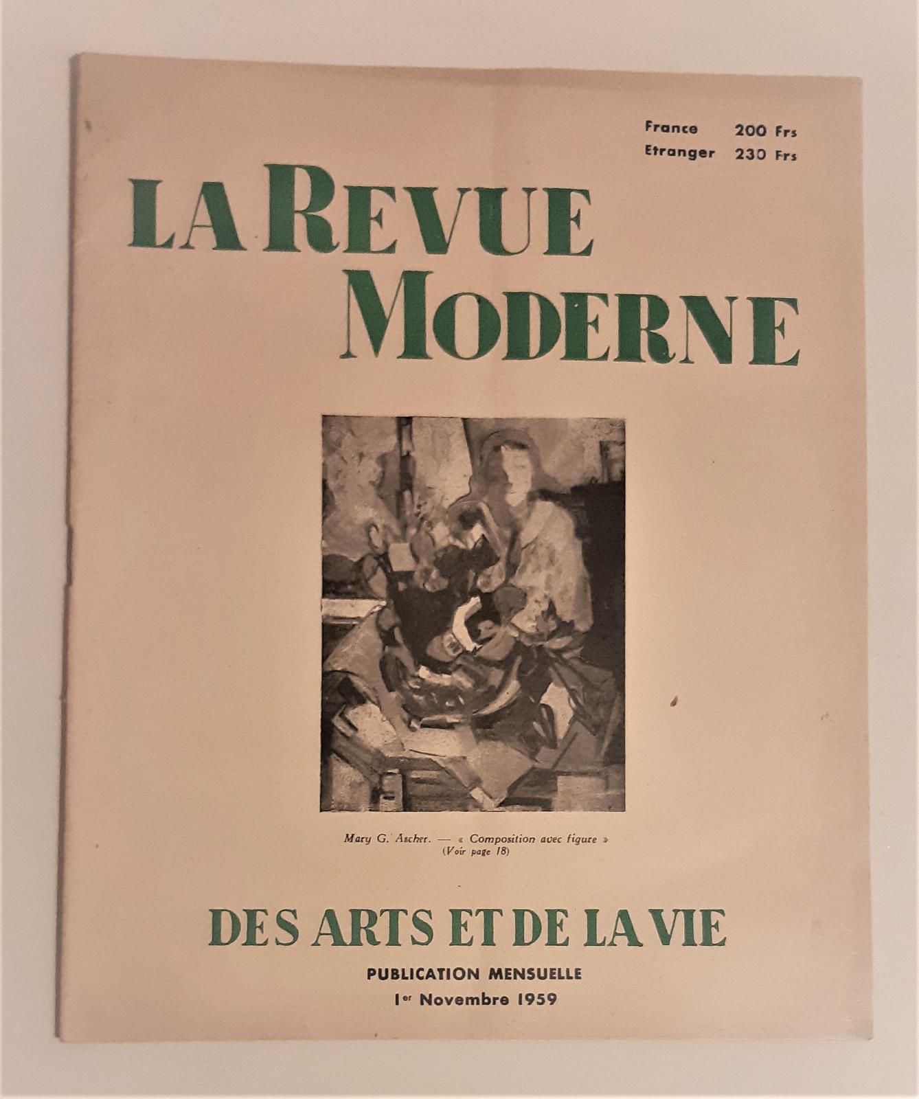 La Revue moderne novembre 1959