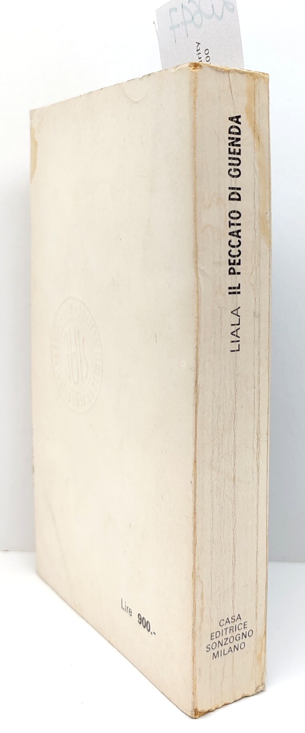 Liala Il peccato di Guenda Sonzogno 1971