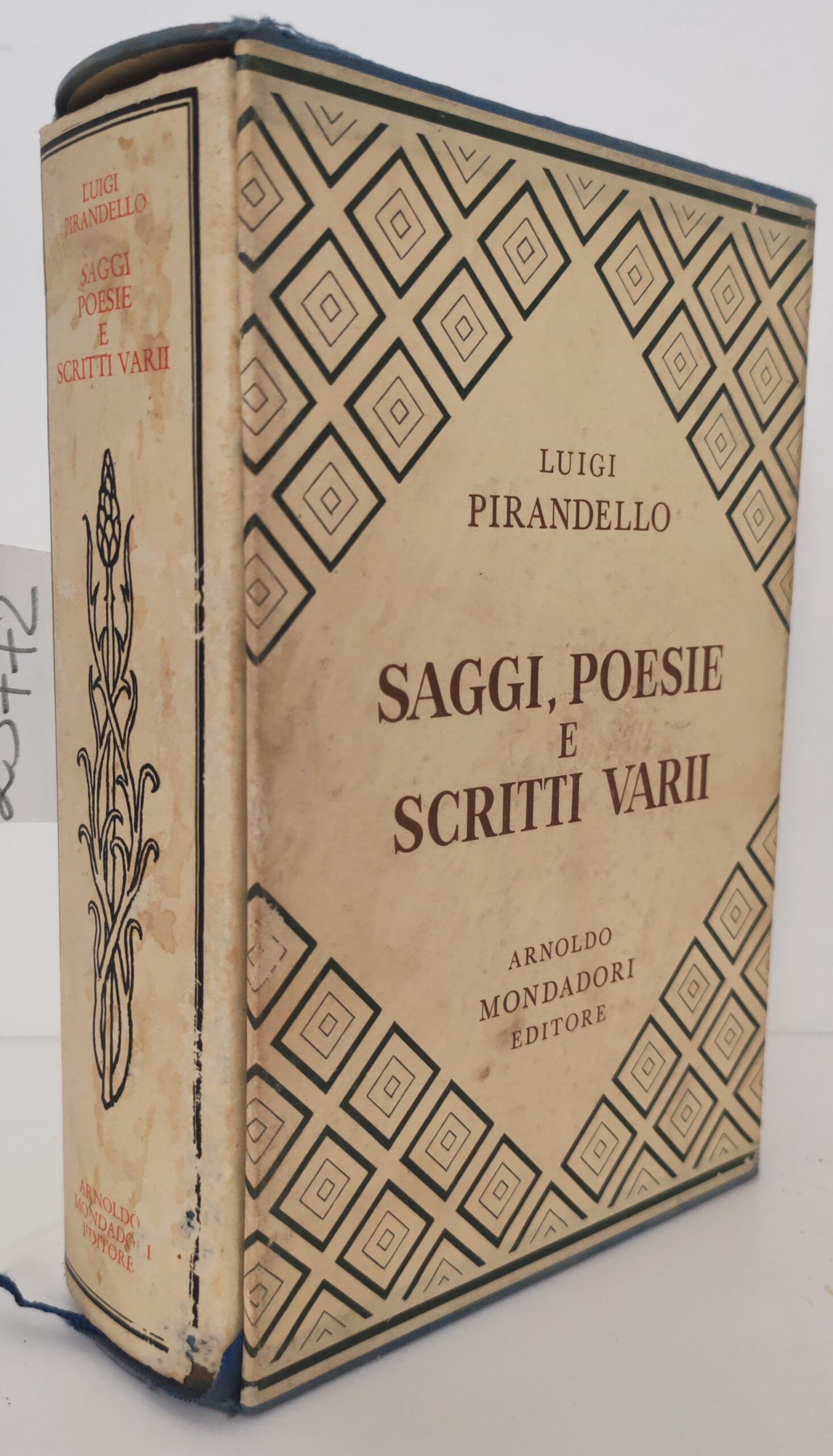 Luigi Pirandello, Saggi, poesie, scritti vari, Mondadori, 1960, 1ª edizione