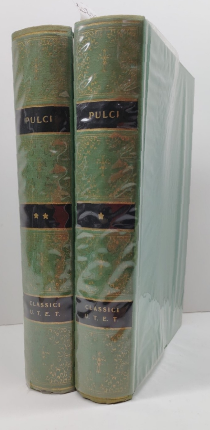 Luigi Pulci Il Morgante UTET 1964 due volumi