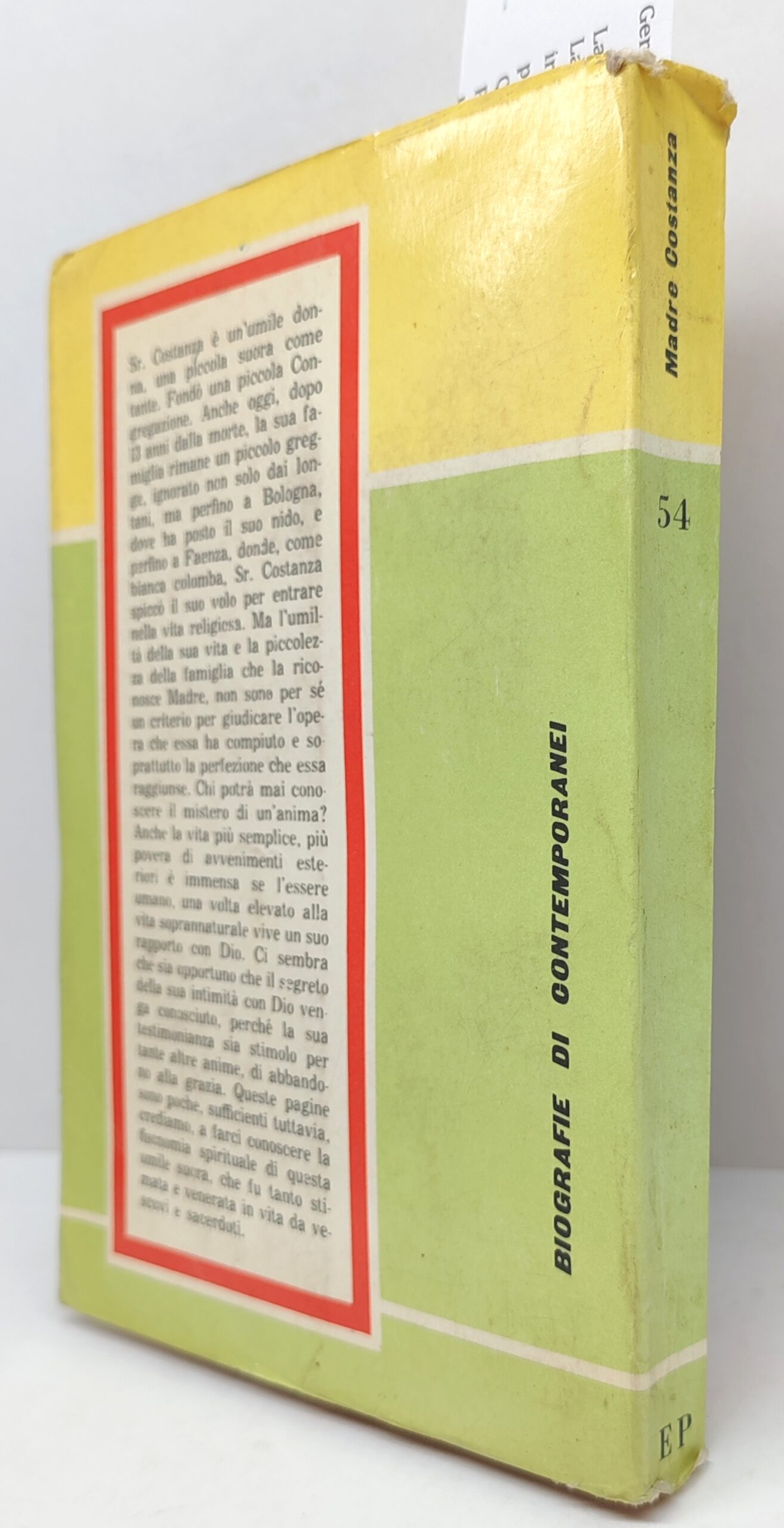 Madre Maria Costanza del sacro costato Paoline 1967