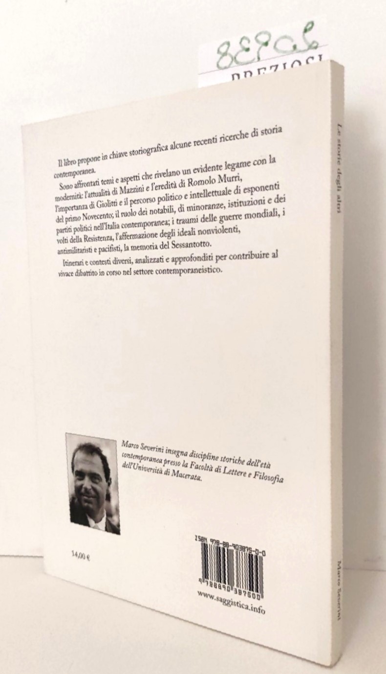 Marco Severini Le storie degli altri Codex edizioni 2008