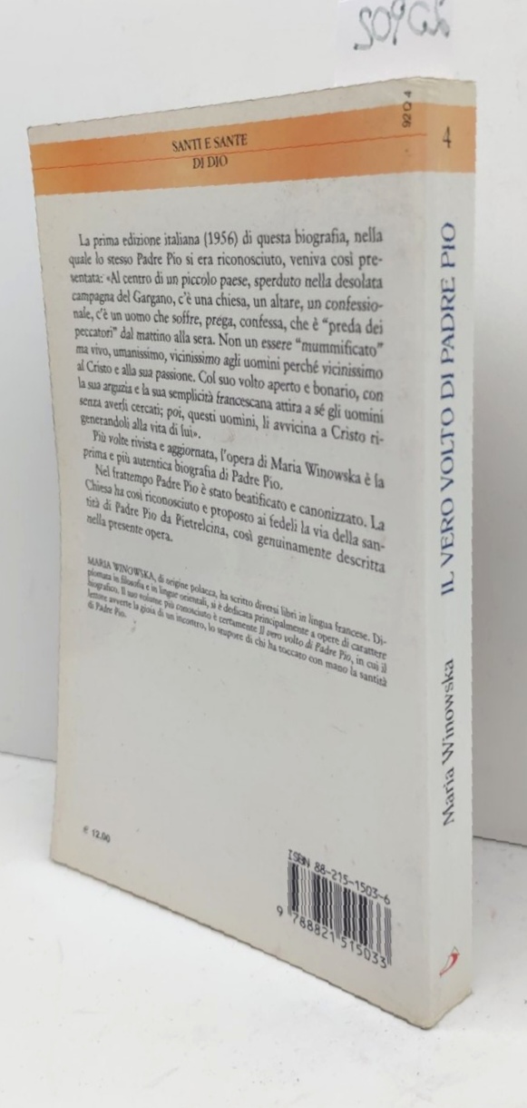 Maria Winowska Il vero volto di Padre Pio San Paolo …
