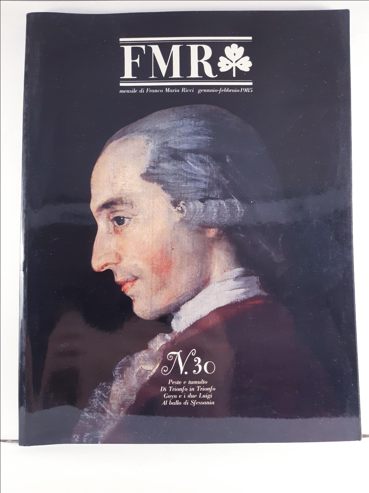 Mensile FMR gennaio febbraio 1985 numero 30