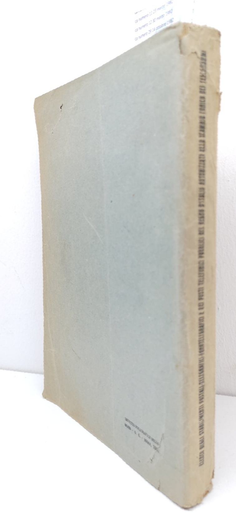 Ministero Delle Comunicazioni Elenco Degli Stabilimenti Postali-Telegrafici 1942