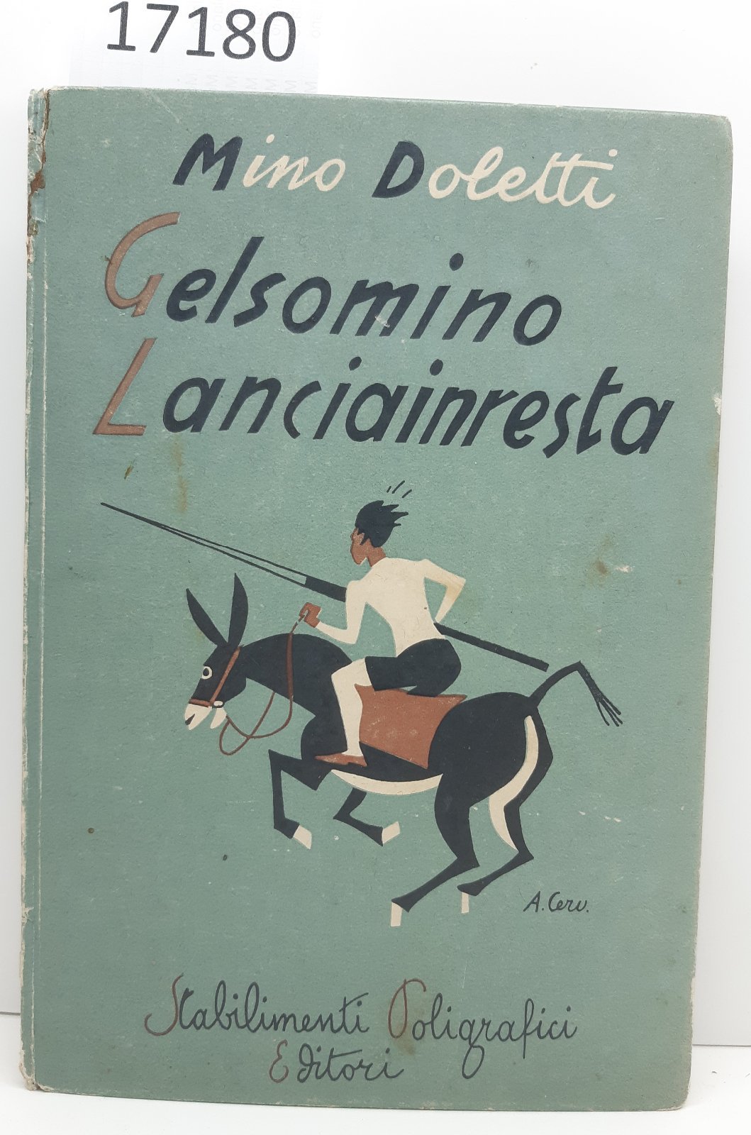 Mino Doletti Gelsomino Lanciainresta Stabilimenti Poligrafici Editori 1937