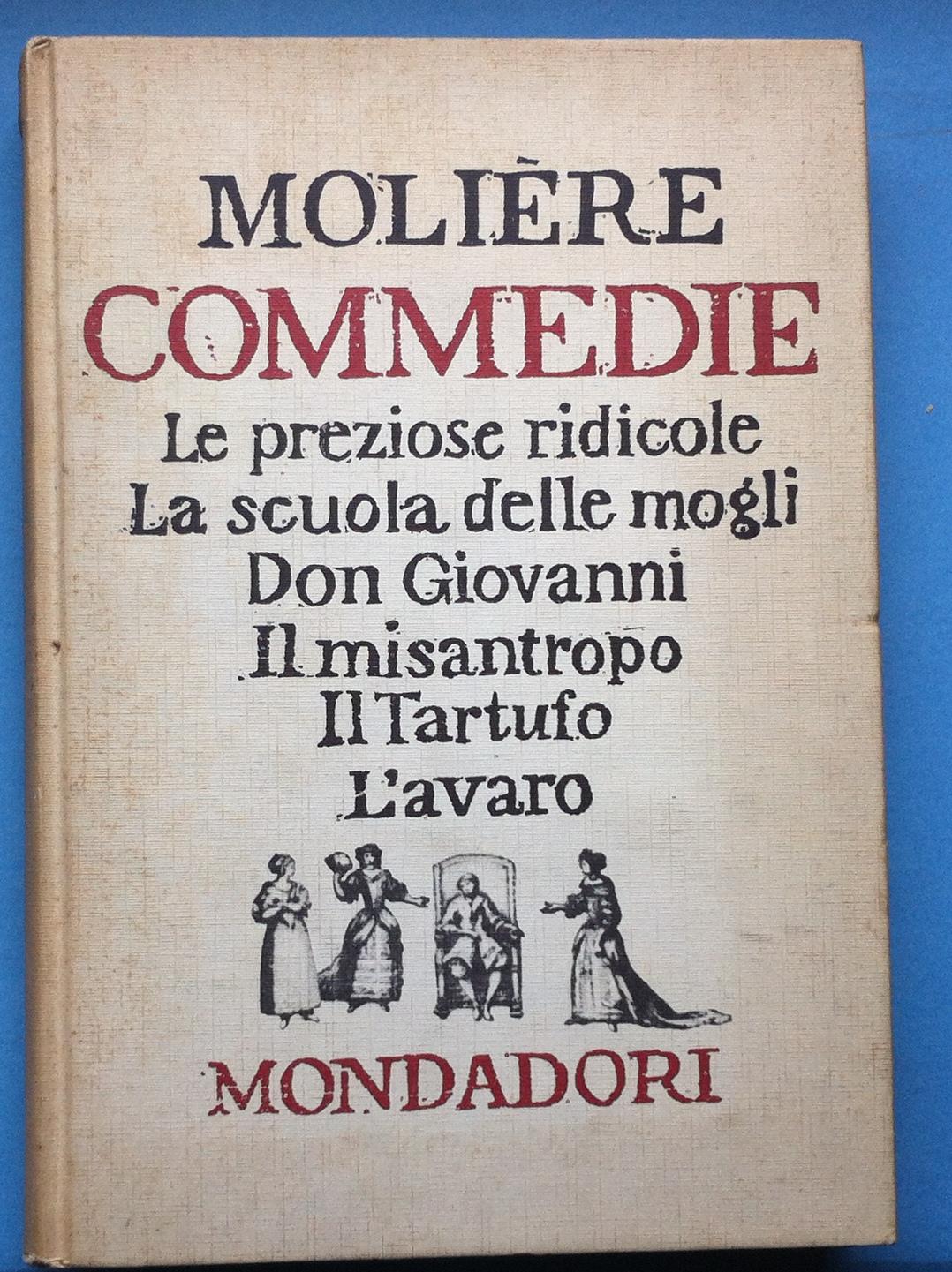 Moliere-Commedie Mondadori 1960-L3467