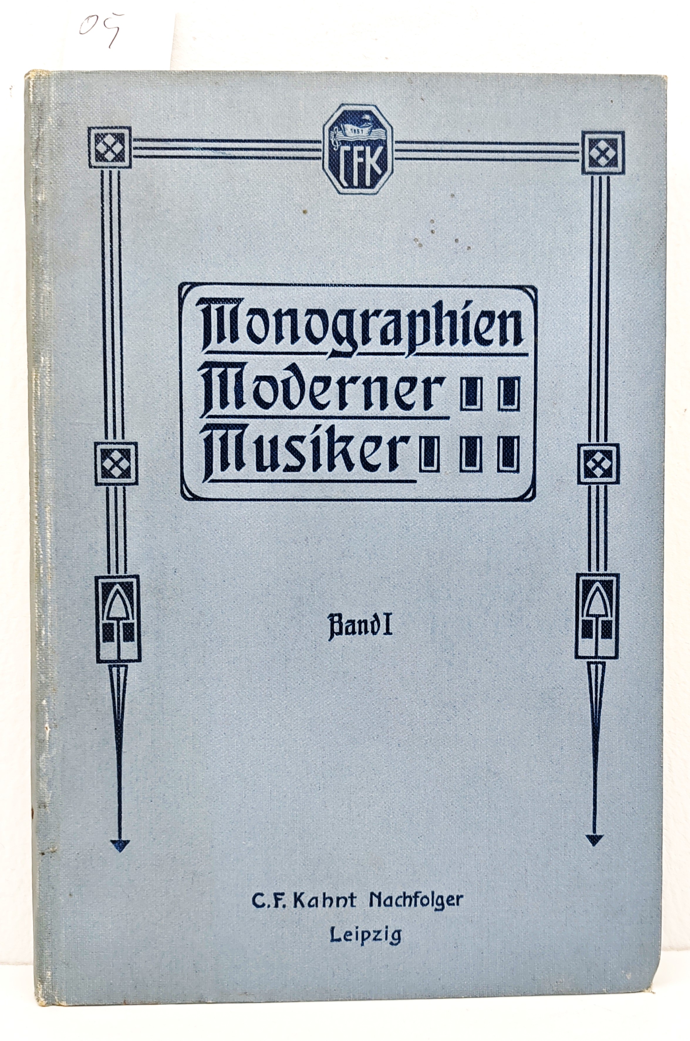 Monographien Moderner Musiker Kleine Essays Leipzig 1906 Vol I