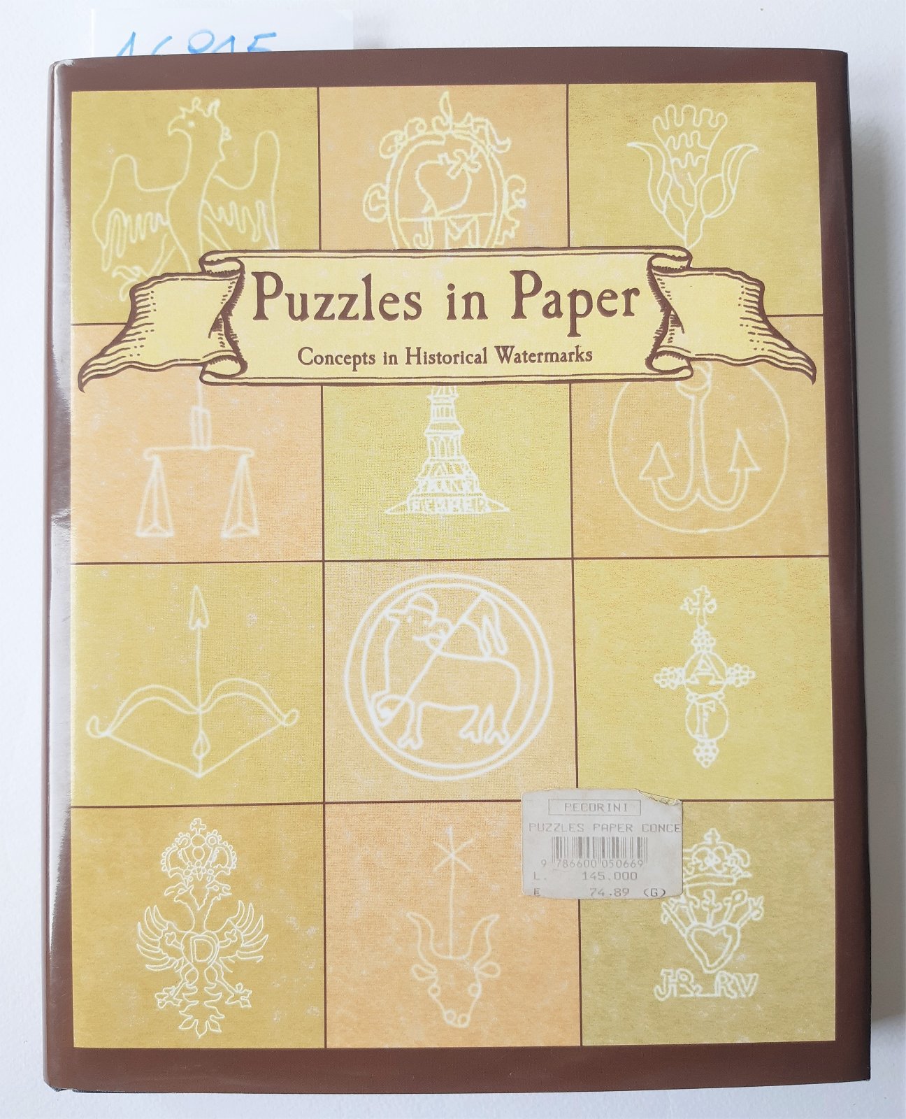 Monsser Saffle Sullivan Puzzles in Paper Concepts and historical watermakers …