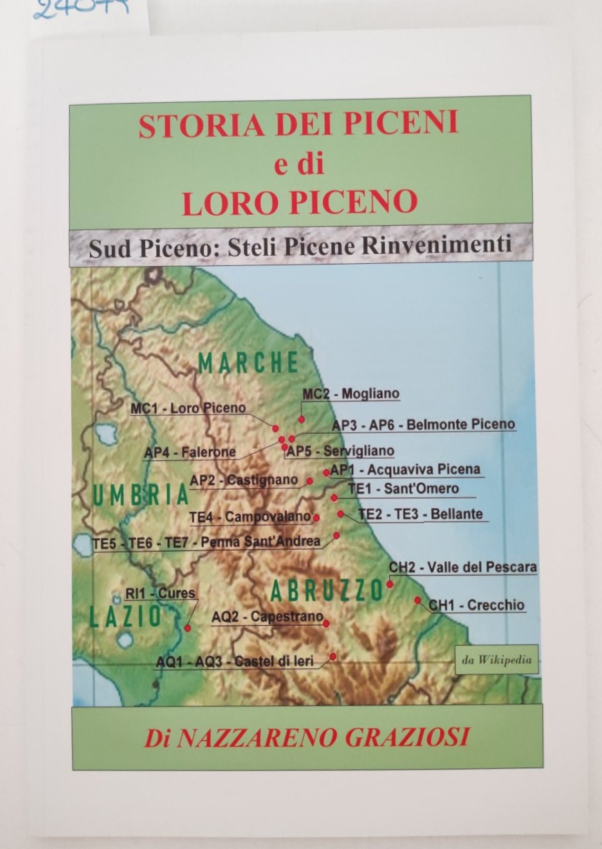 Nazareno Graziosi Storia dei piceni e di Loro Piceno 2024 …