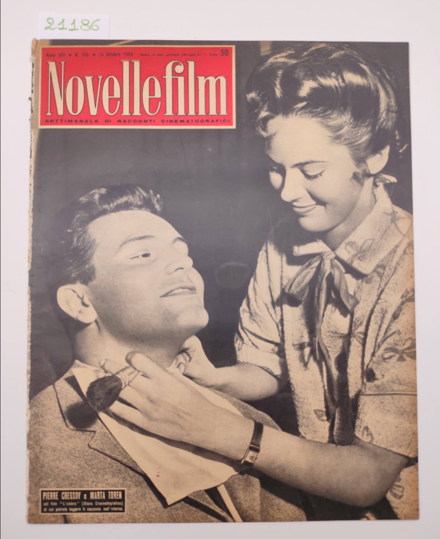 Novelle film numero 356 16 ottobre 1954 Pierre Cressoy e …