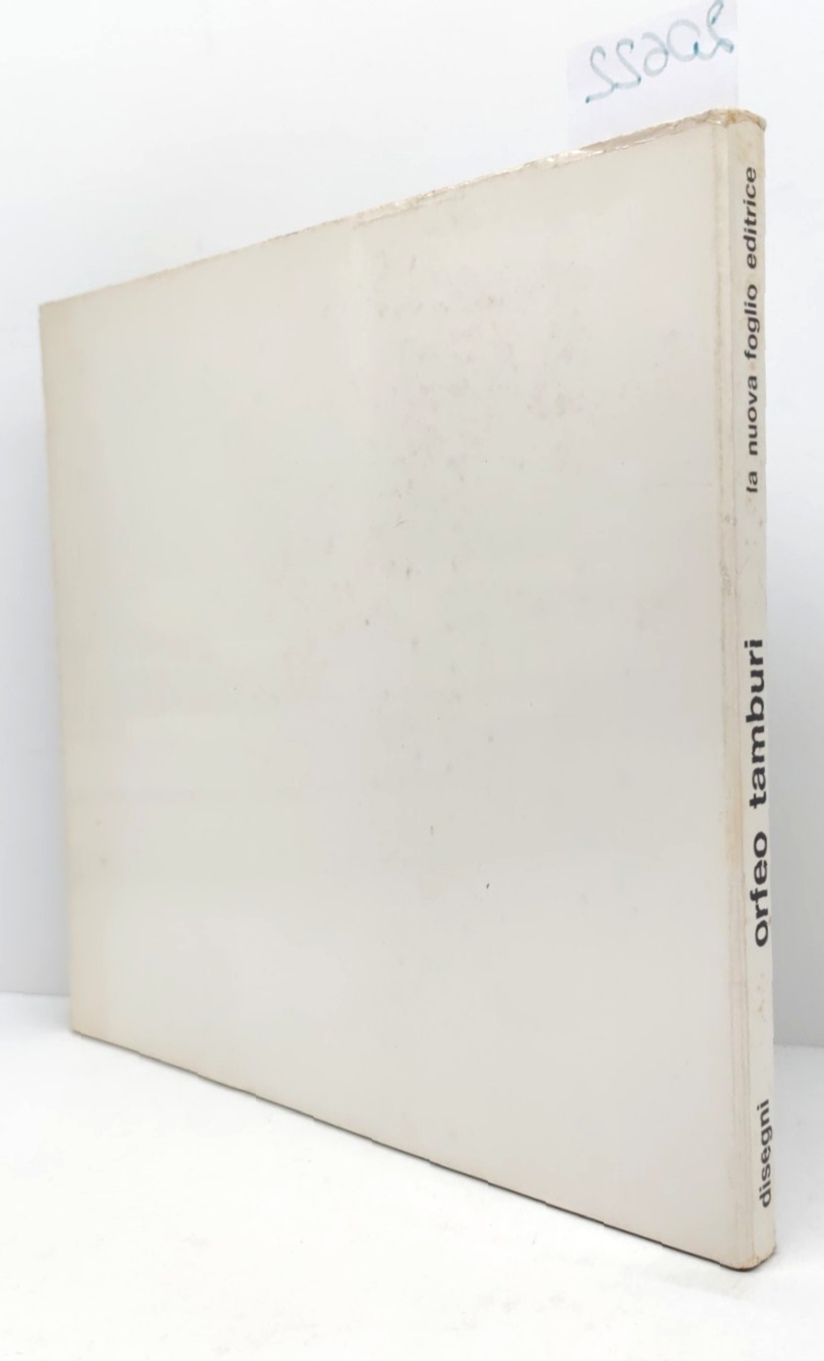 Orfeo Tamburi Disegni La Nuova Foglio Editrice 1974