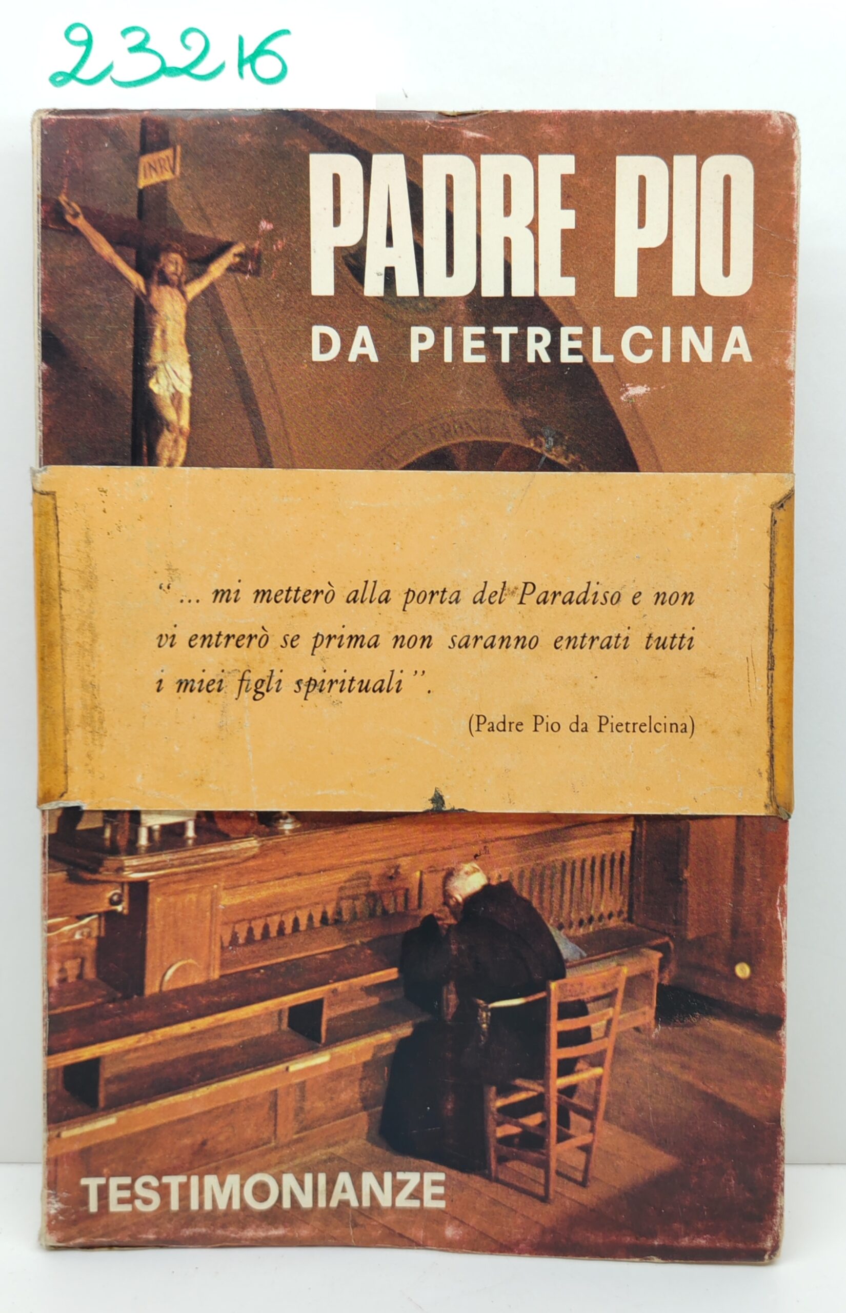 P. Vincenzo da Casacalenda Padre Pio da Pietrelcina Testimonianze 1969
