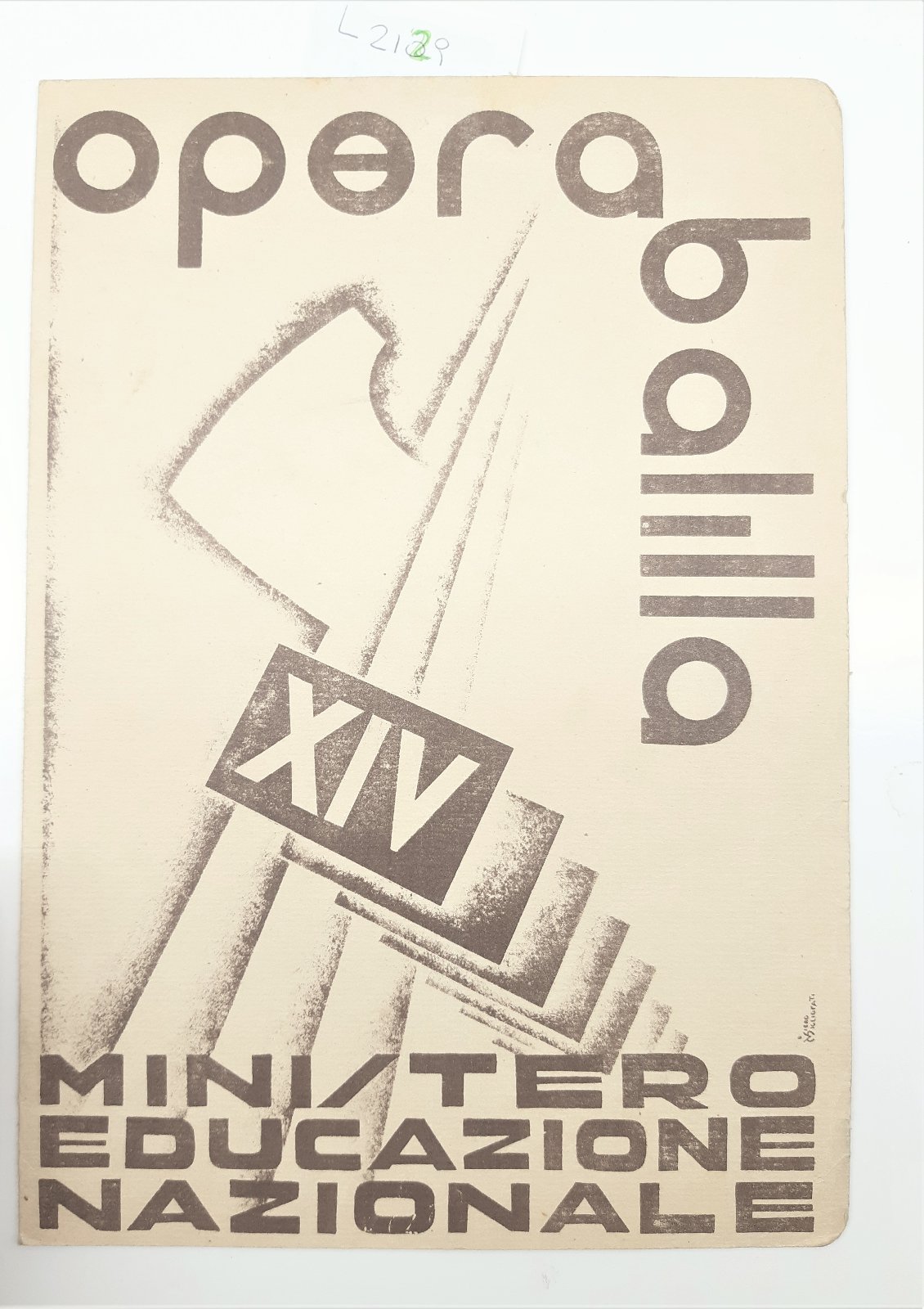 Pagella Opera Balilla scuola elementare Spiro Kiryas Trieste 1936