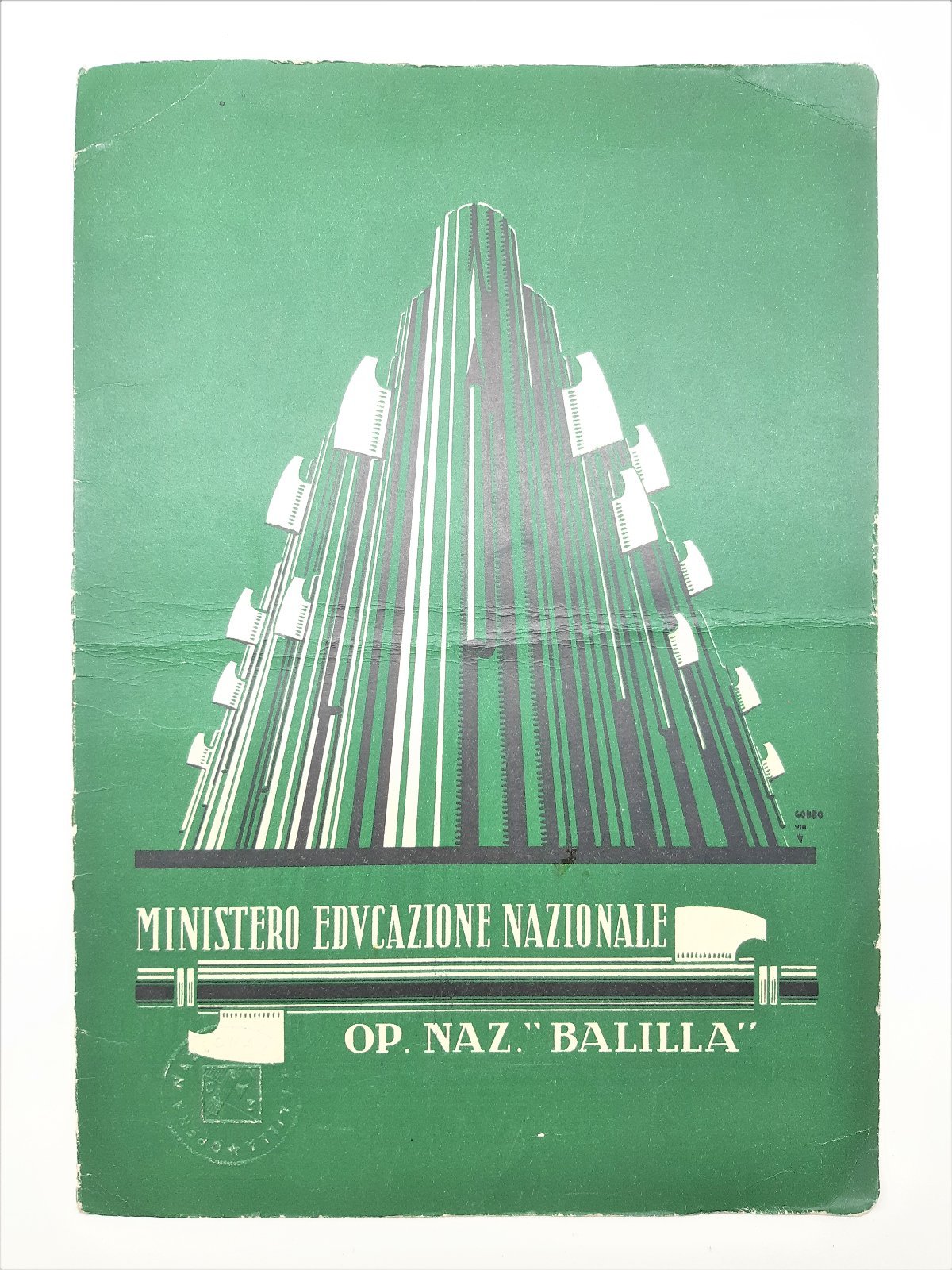 Pagella Scolastica Op. Naionale balilla Trieste 1932