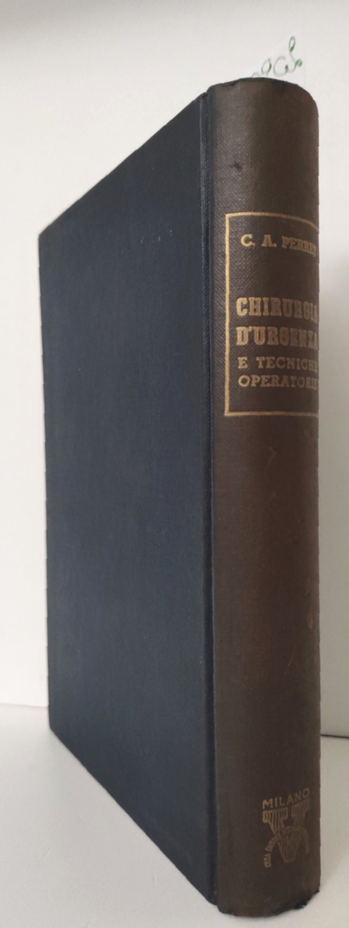 Perret Chirurgia d'urgenza e tecniche operatorie Vallardi 1° edizione italiana …