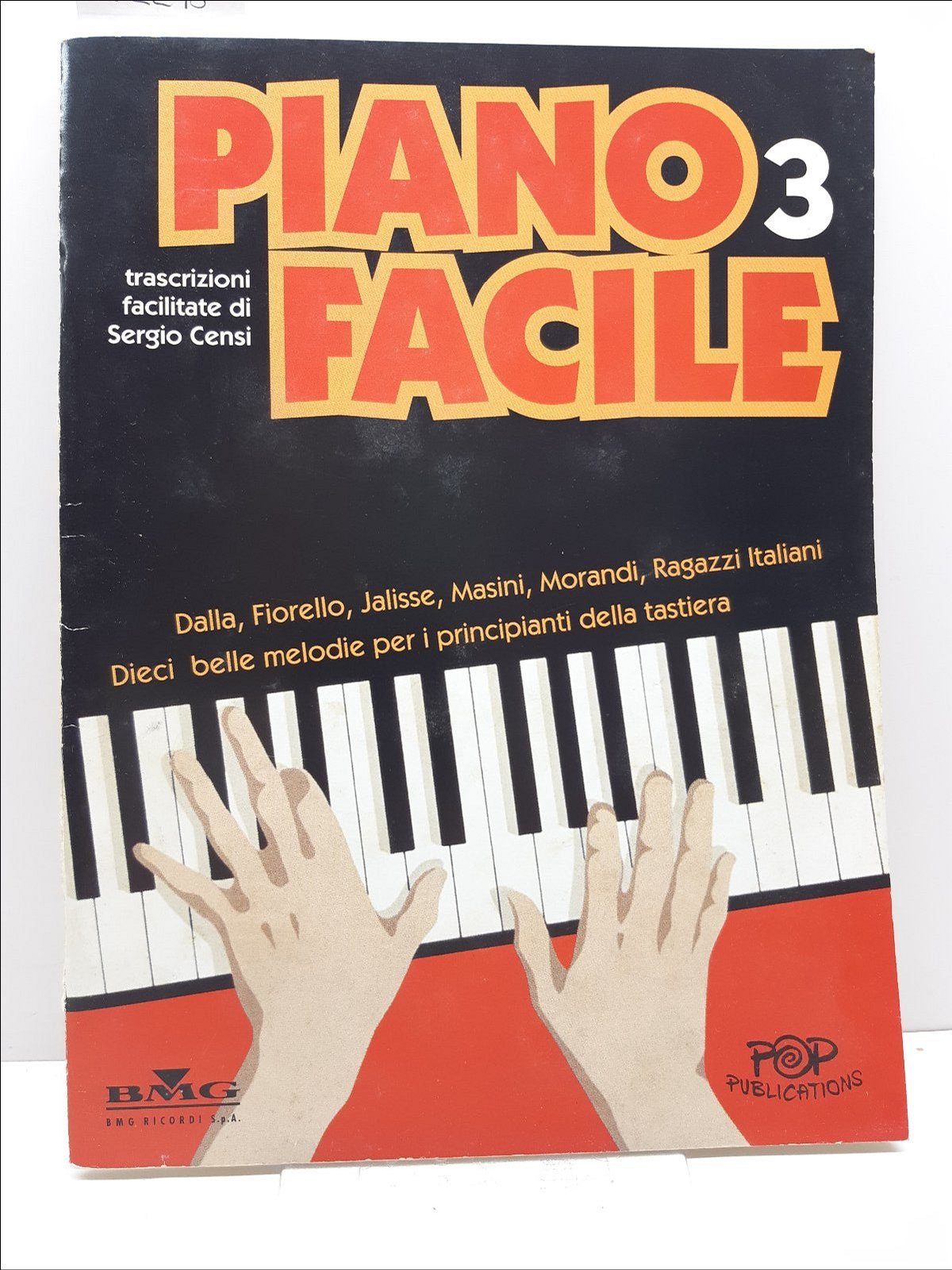 Piano Facile 3 Trascrizioni Facilitate Di Sergio Censi-1997 Bgm Ricordi
