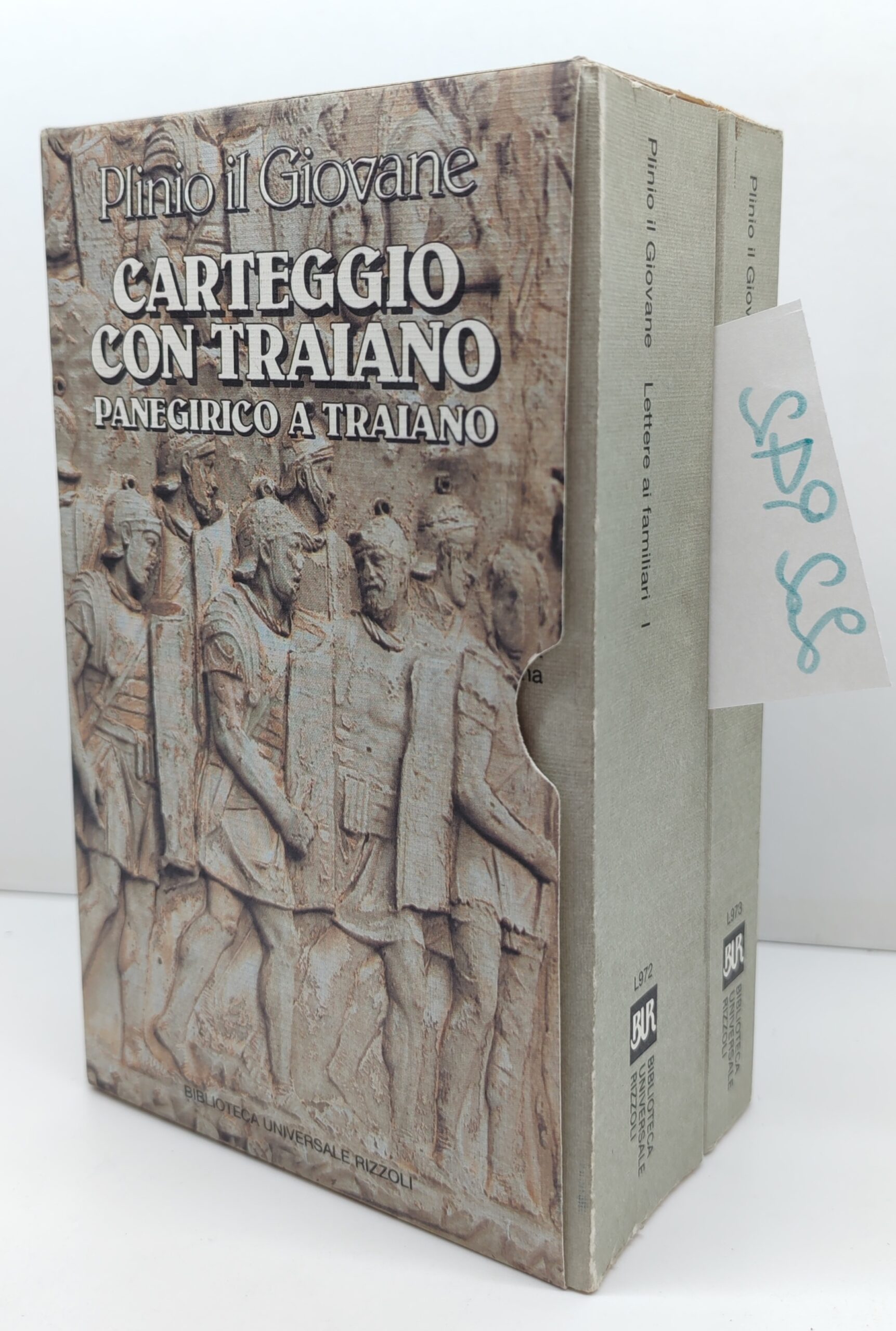 Plinio Il Giovane Lettere ai familiari + Carteggio con Traiano …