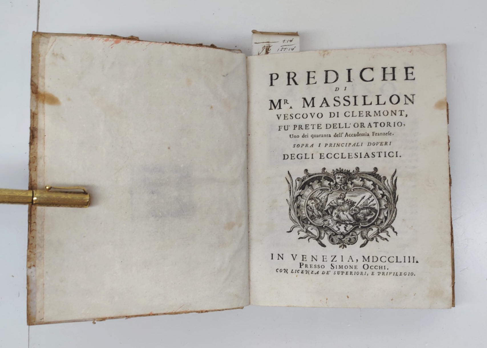 Prediche di Mr. Massillon vescovo di Clermont fu prete dell'oratorio …