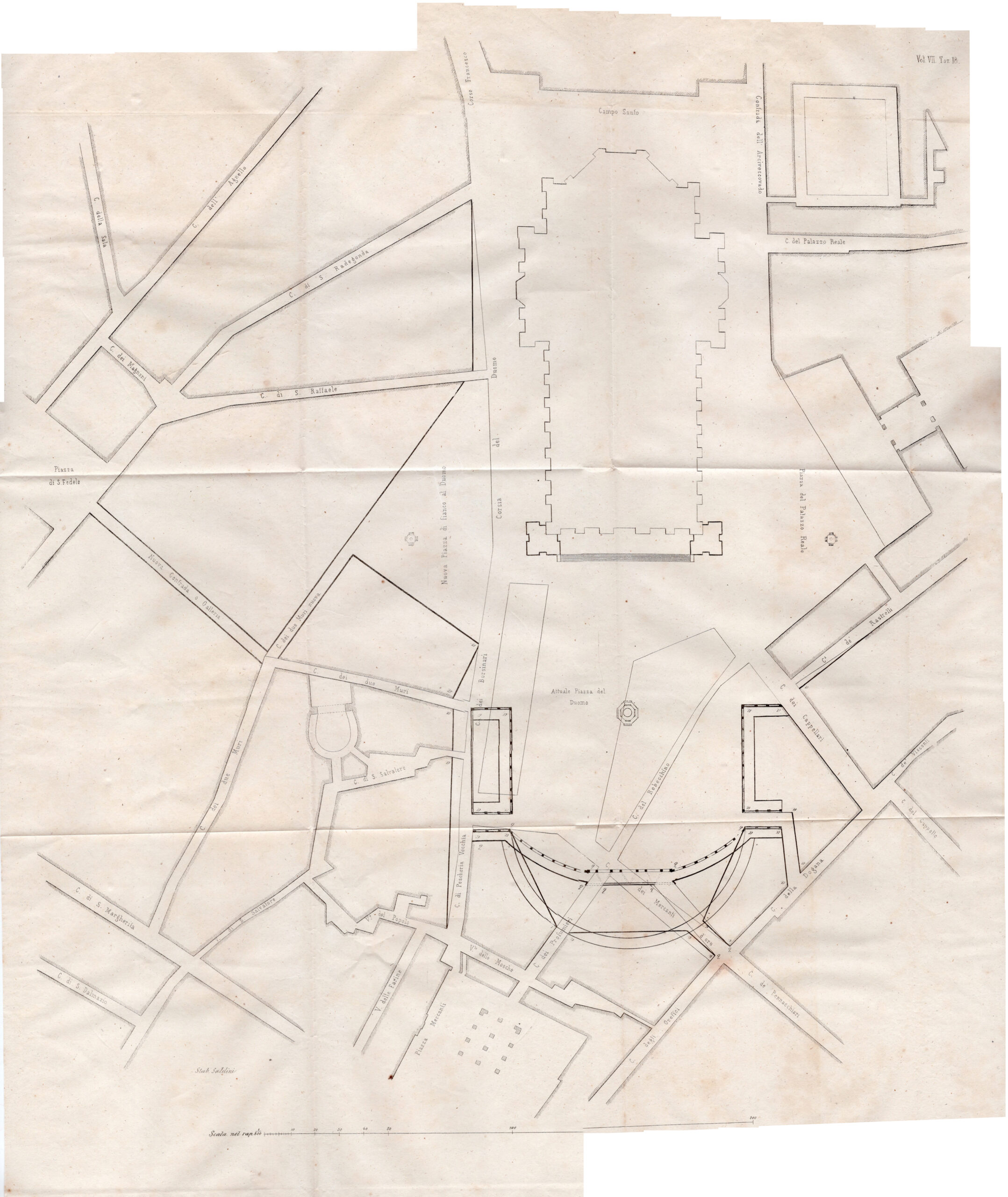 Progetto di ampliamento della Piazza del Duomo di Milano ing. …
